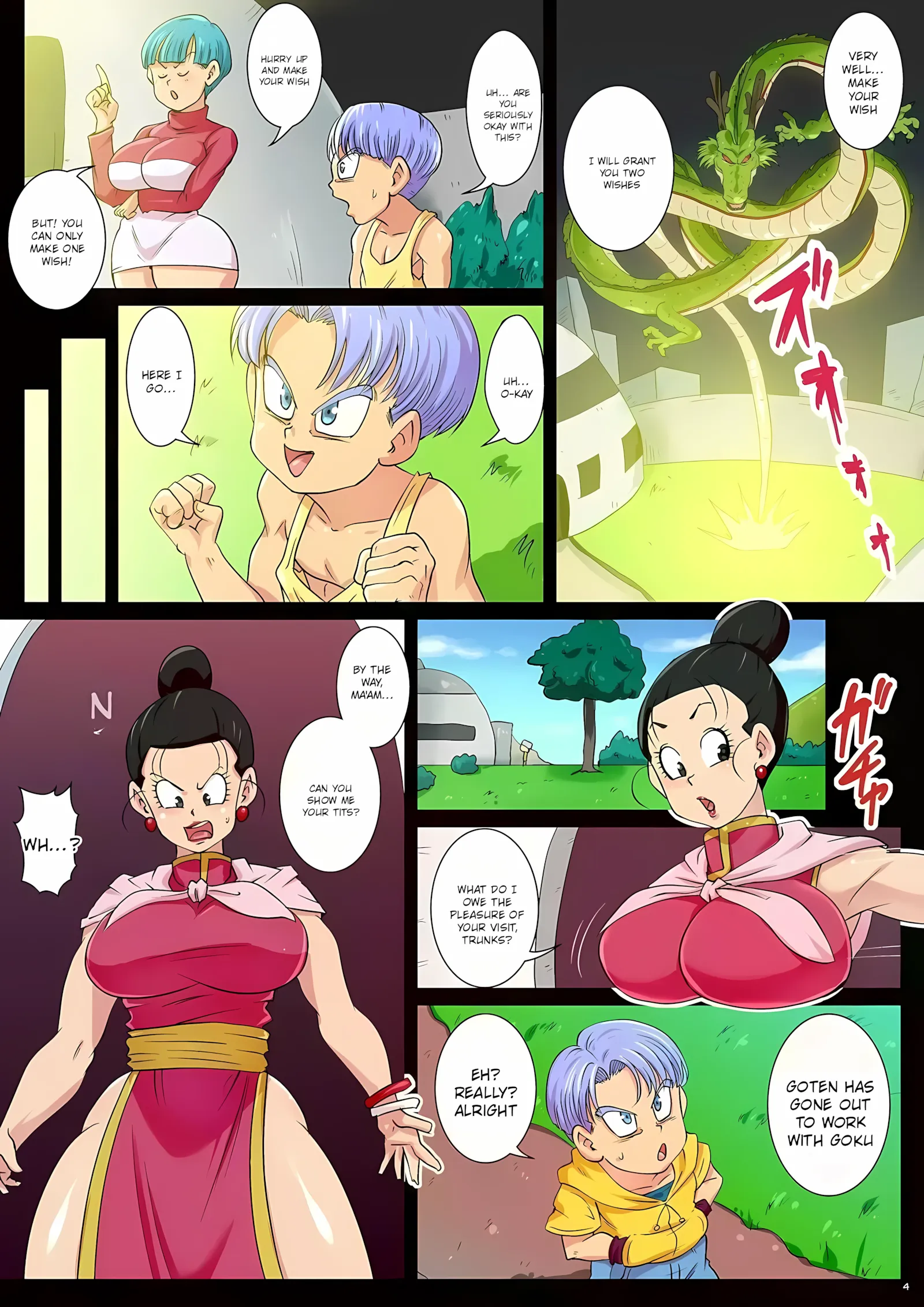 Doeroi Pacolife [Dragon Ball] - 1. Doeroi Pacolife Trunks no Himitsu no Negaigoto - Page 4