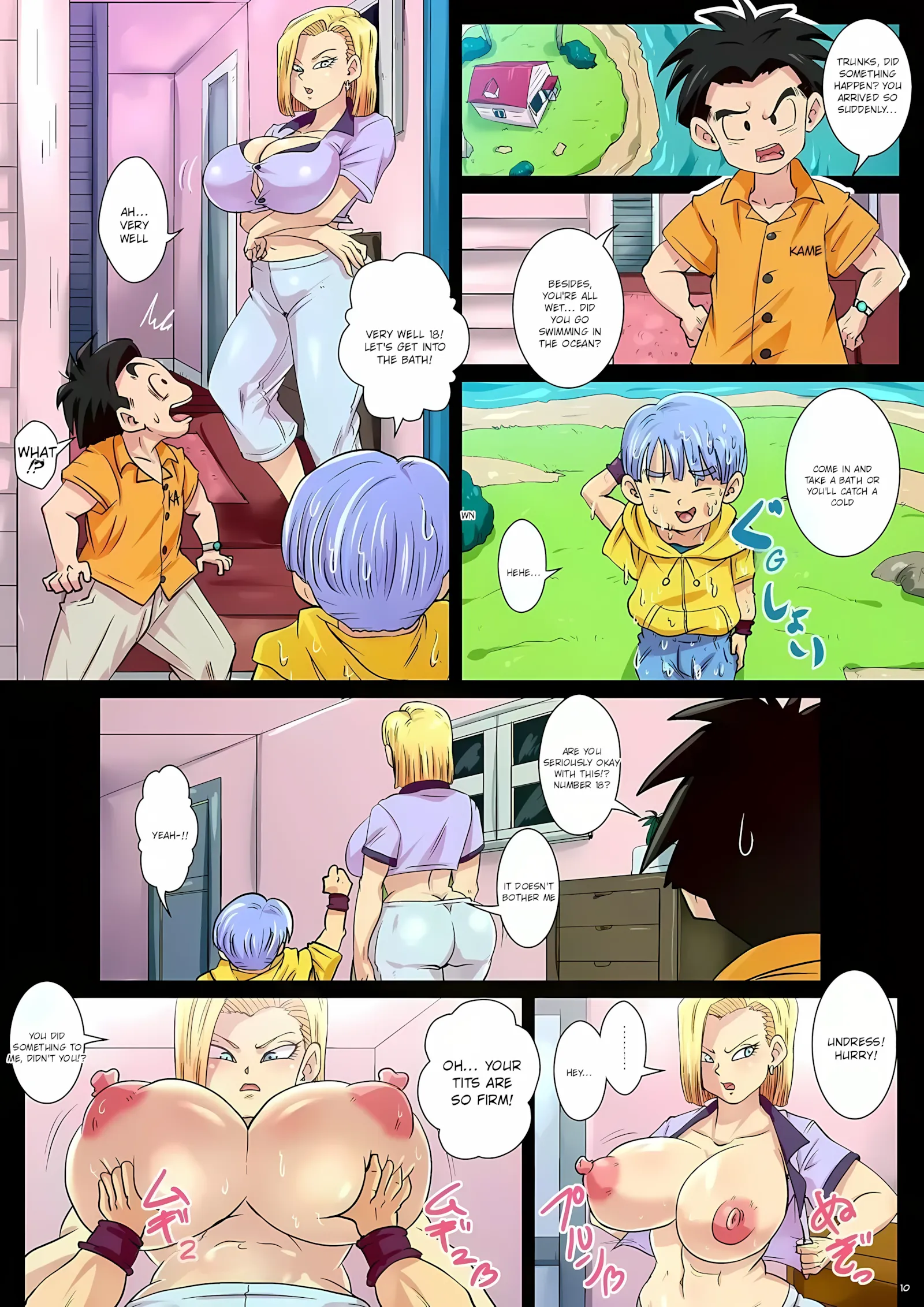 Doeroi Pacolife [Dragon Ball] - 1. Doeroi Pacolife Trunks no Himitsu no Negaigoto - Page 10