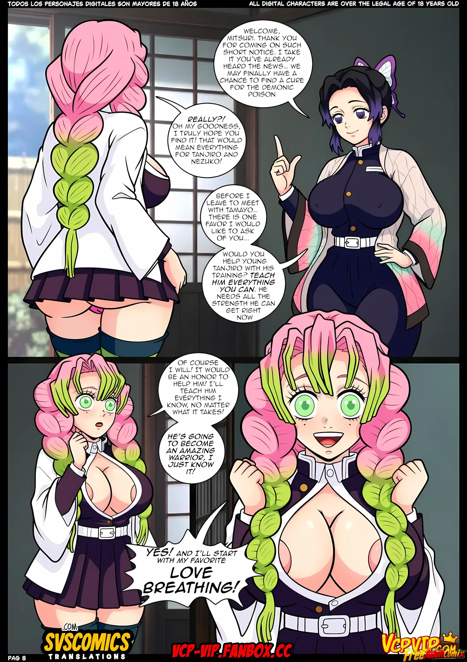 Demon Slayer – Infinite Cure [Majin King] - 1. Demon Slayer - Infinite Cure - Love Training - Page 8