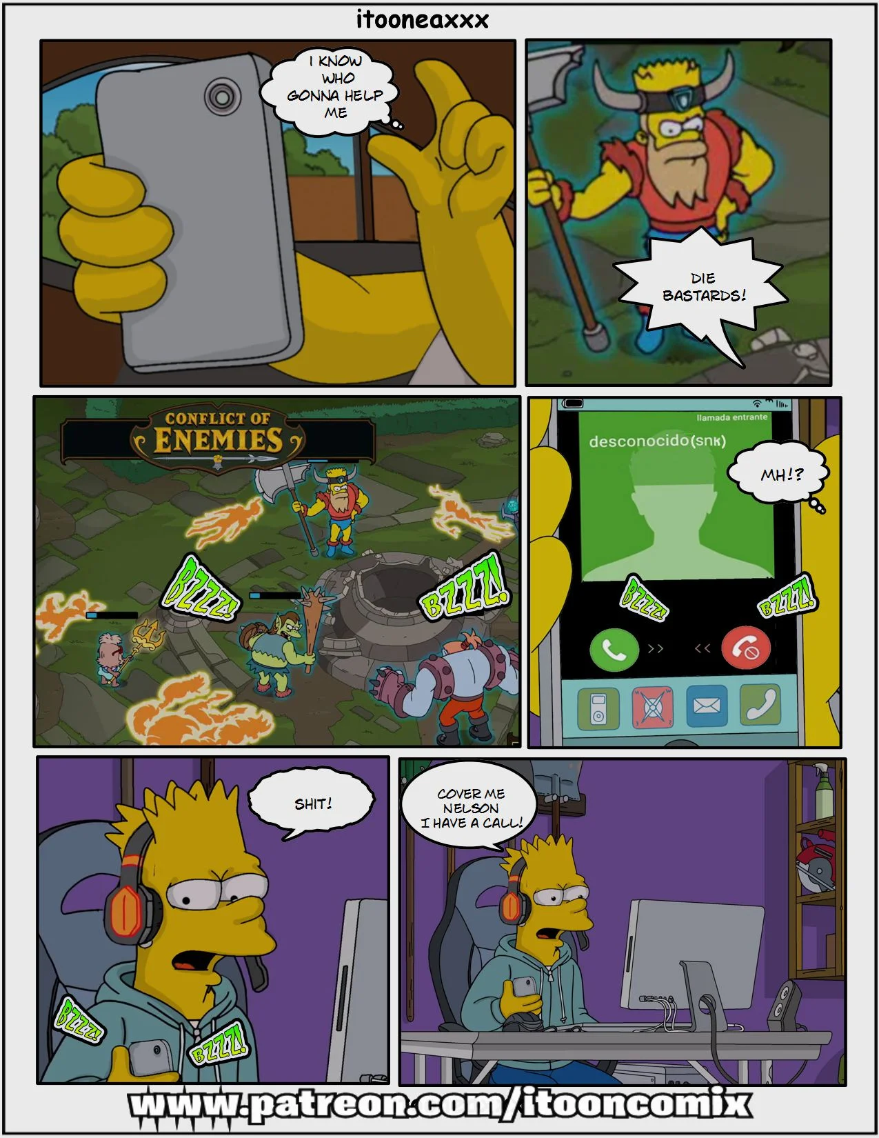 The Simpsons Porn Comics Series - 4.2 . Snake 2 - Eng - Page 5
