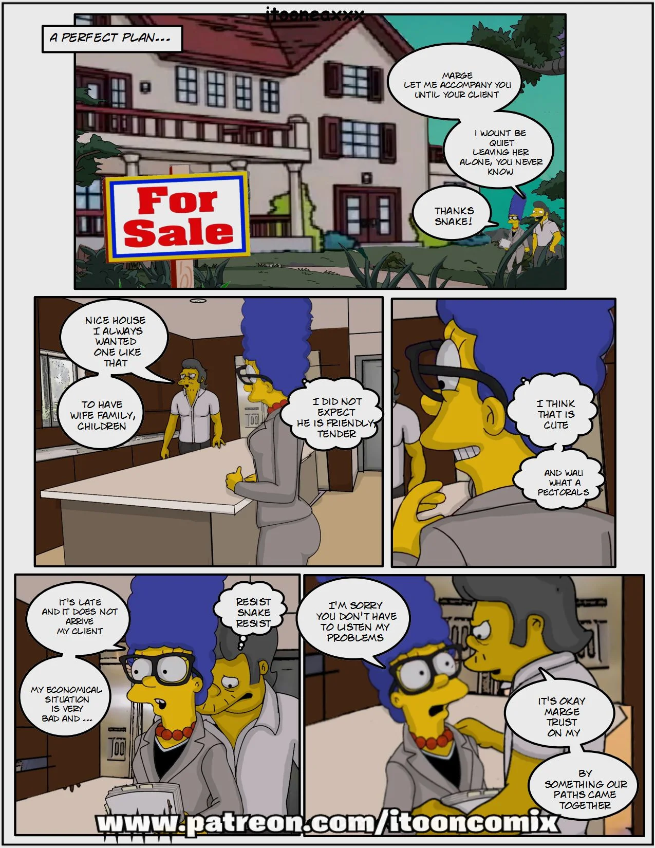The Simpsons Porn Comics Series - 4.2 . Snake 2 - Eng - Page 8