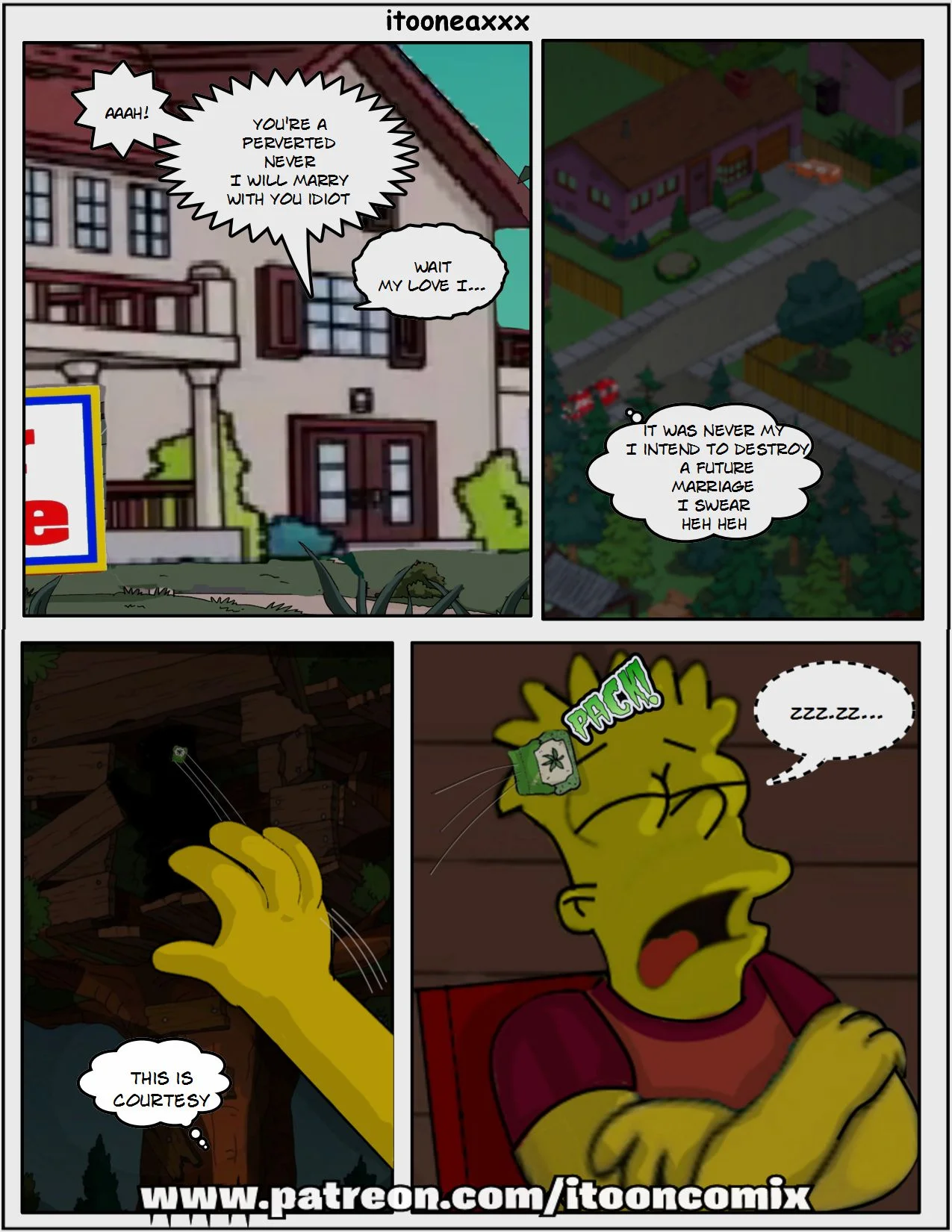 The Simpsons Porn Comics Series - 4.2 . Snake 2 - Eng - Page 25