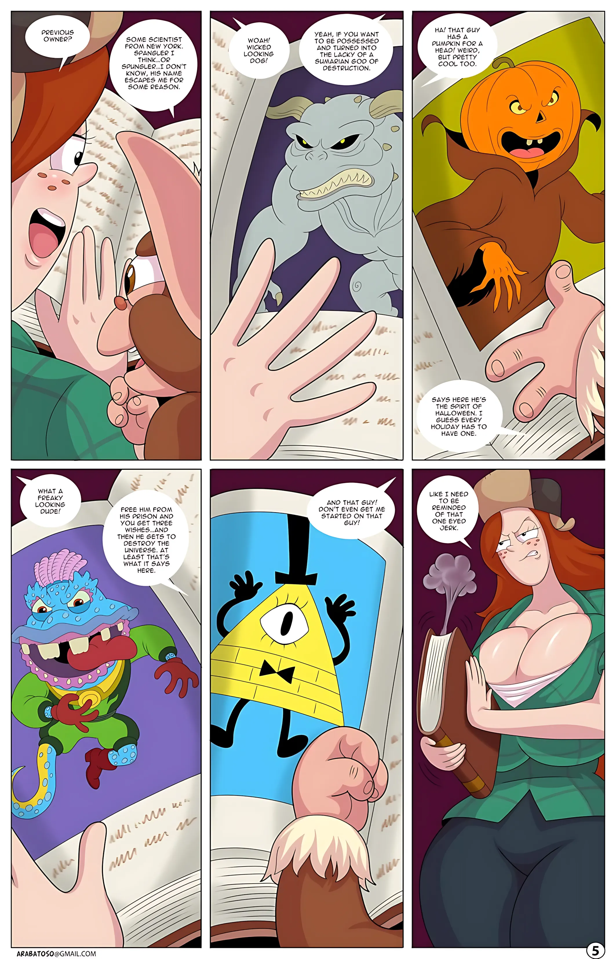 The Multiverse Hypno Harem [Arabatos] - 3 . The Multiverse Hypno Harem - Chapter 3 - Page 6