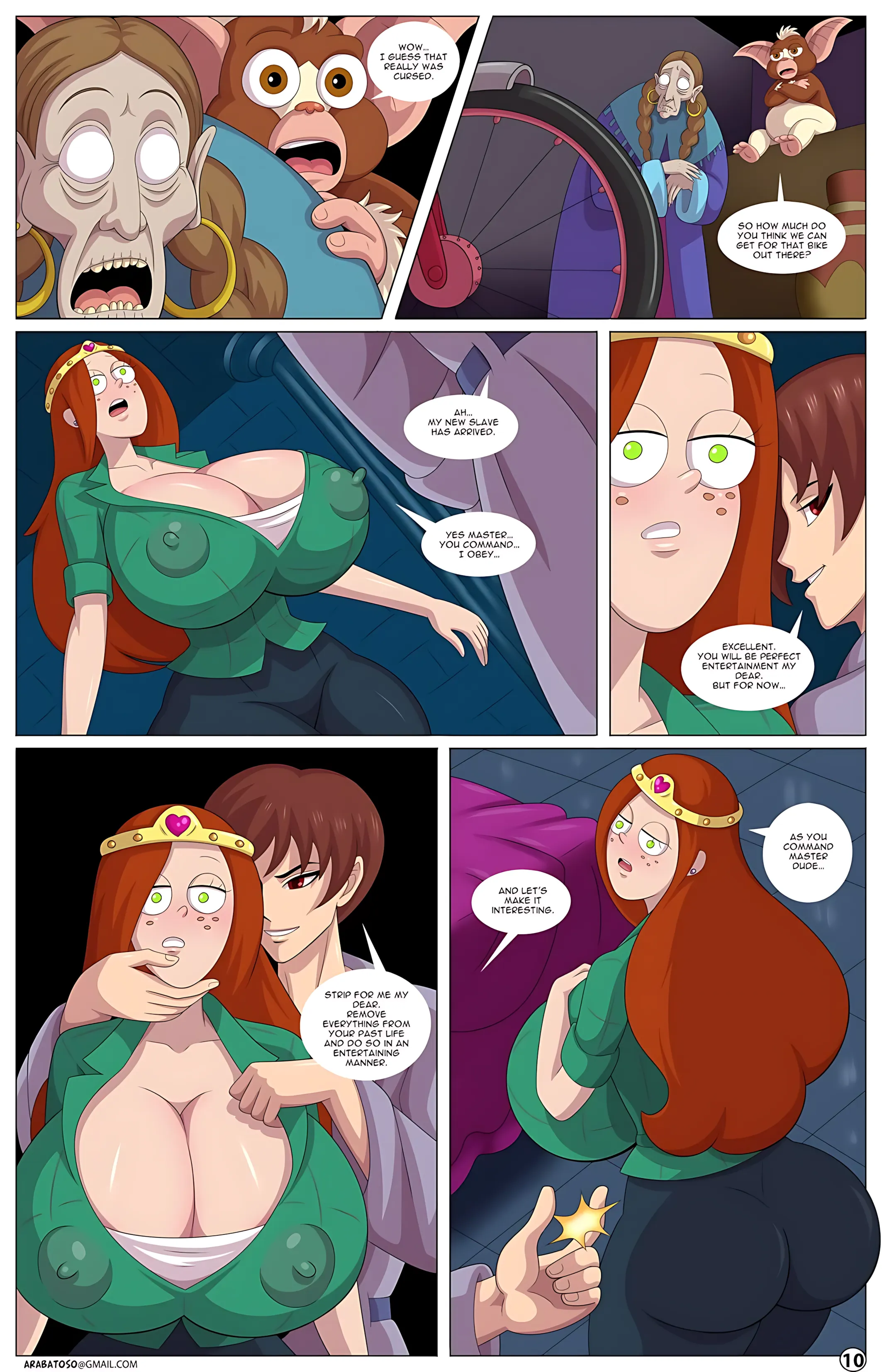 The Multiverse Hypno Harem [Arabatos] - 3 . The Multiverse Hypno Harem - Chapter 3 - Page 11