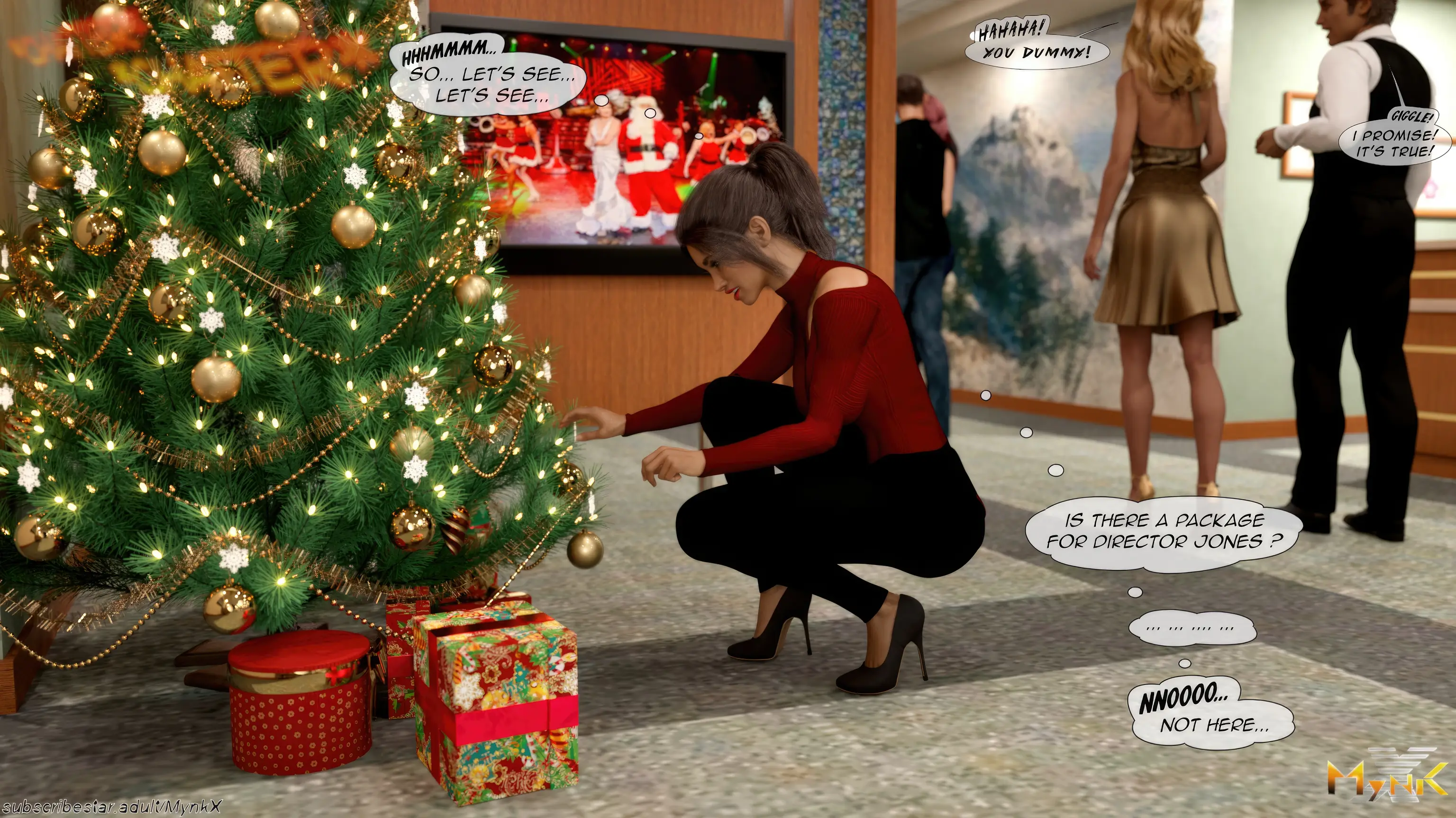 Naughty Christmas [Mynkx] - 2 . Naughty Christmas - Chapter 2 [Mynkx] - Page 15