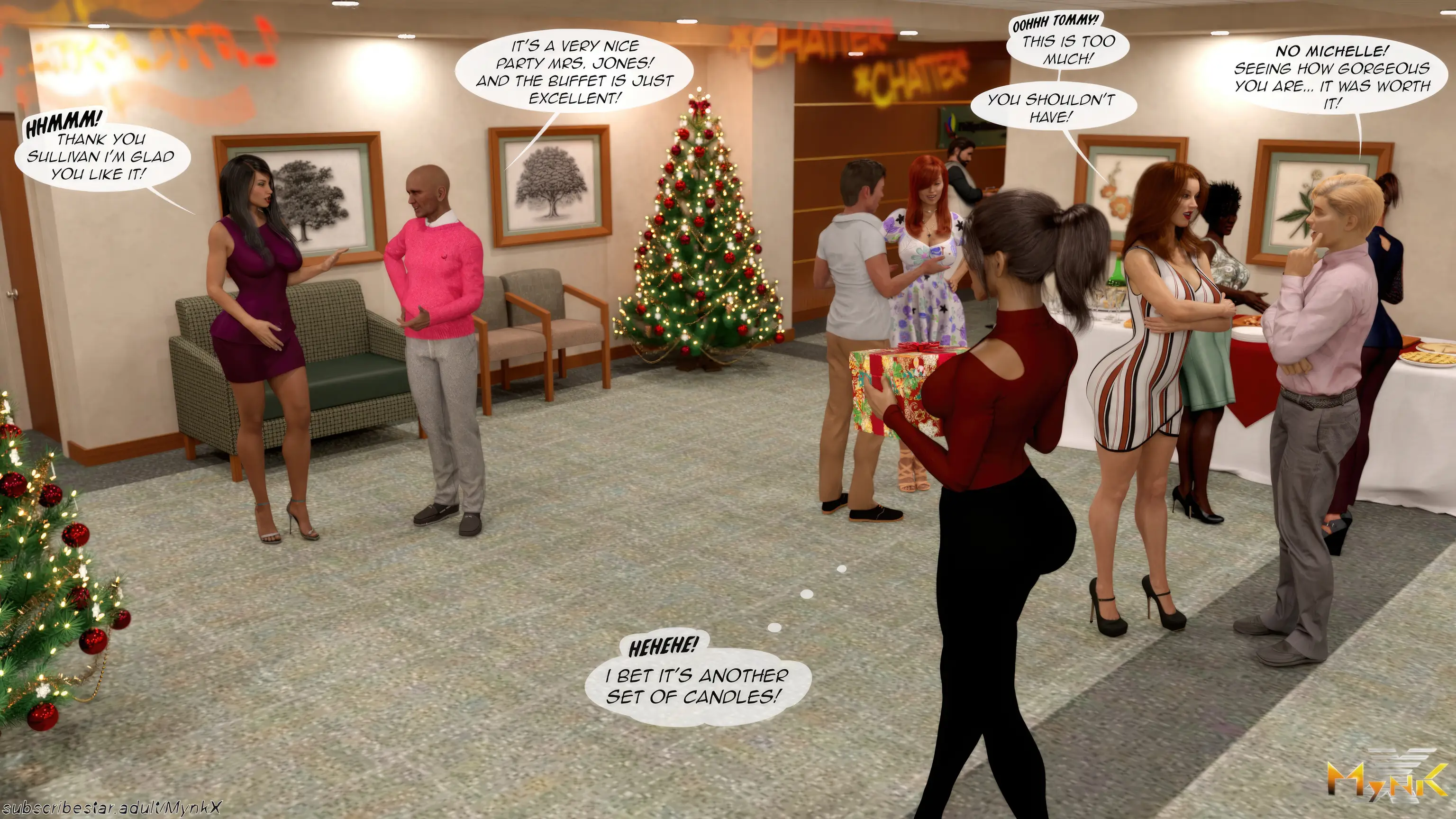 Naughty Christmas [Mynkx] - 2 . Naughty Christmas - Chapter 2 [Mynkx] - Page 17