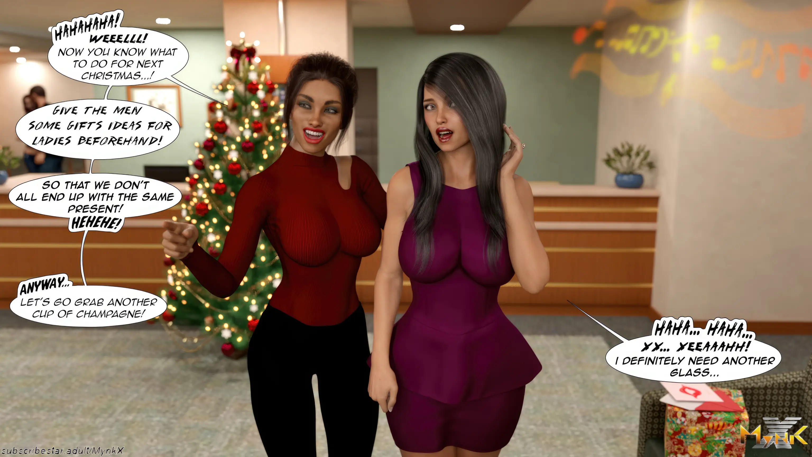 Naughty Christmas [Mynkx] - 2 . Naughty Christmas - Chapter 2 [Mynkx] - Page 36