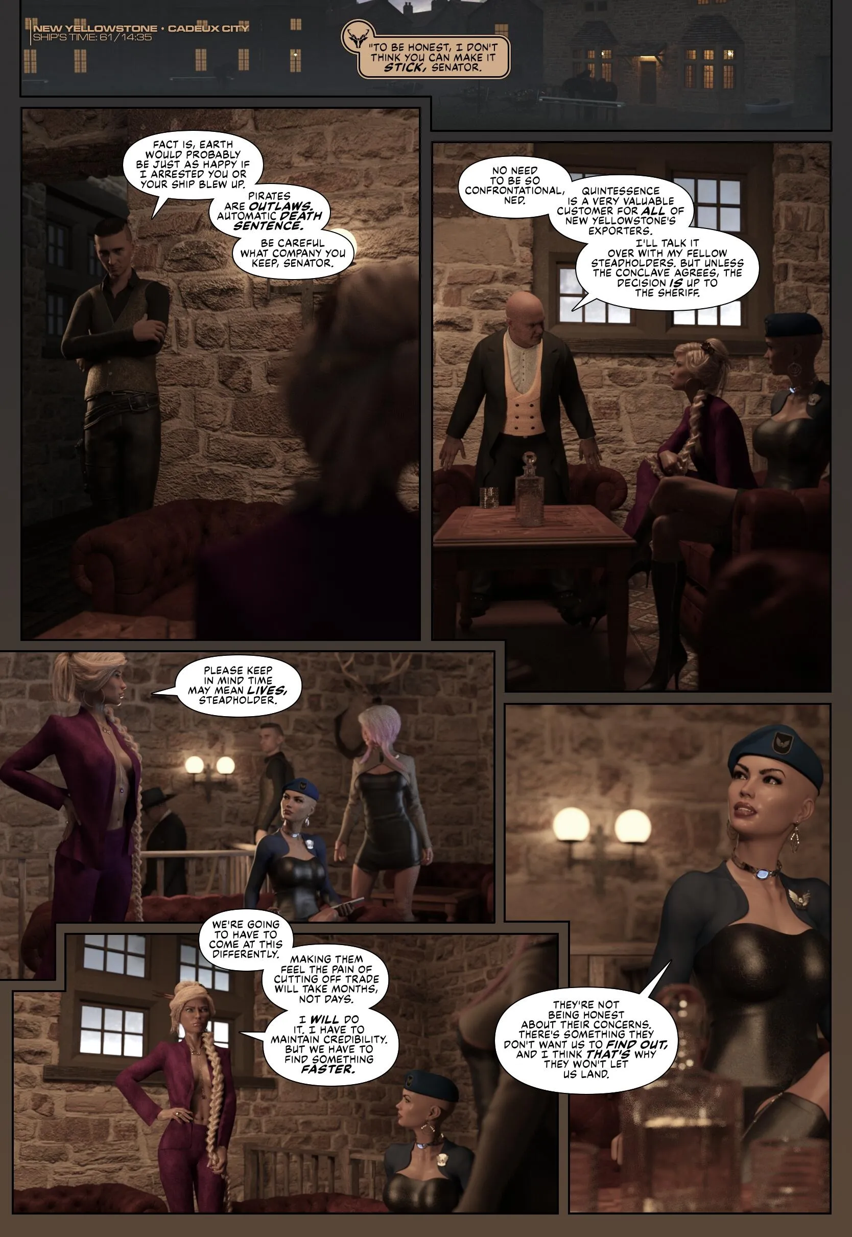 Pirates Of The Coal Sack [DangerousLines] - 33. Pirates Of The Coal Sack - Chapter 33 - Page 19