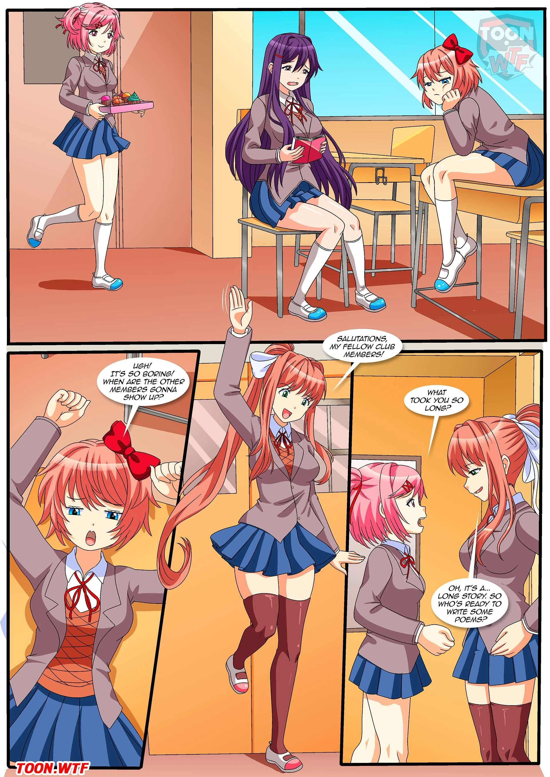 Doki Doki Literature Club [PalComix] - 1 . Doki Doki Literature Club - [PalComix] - Page 2