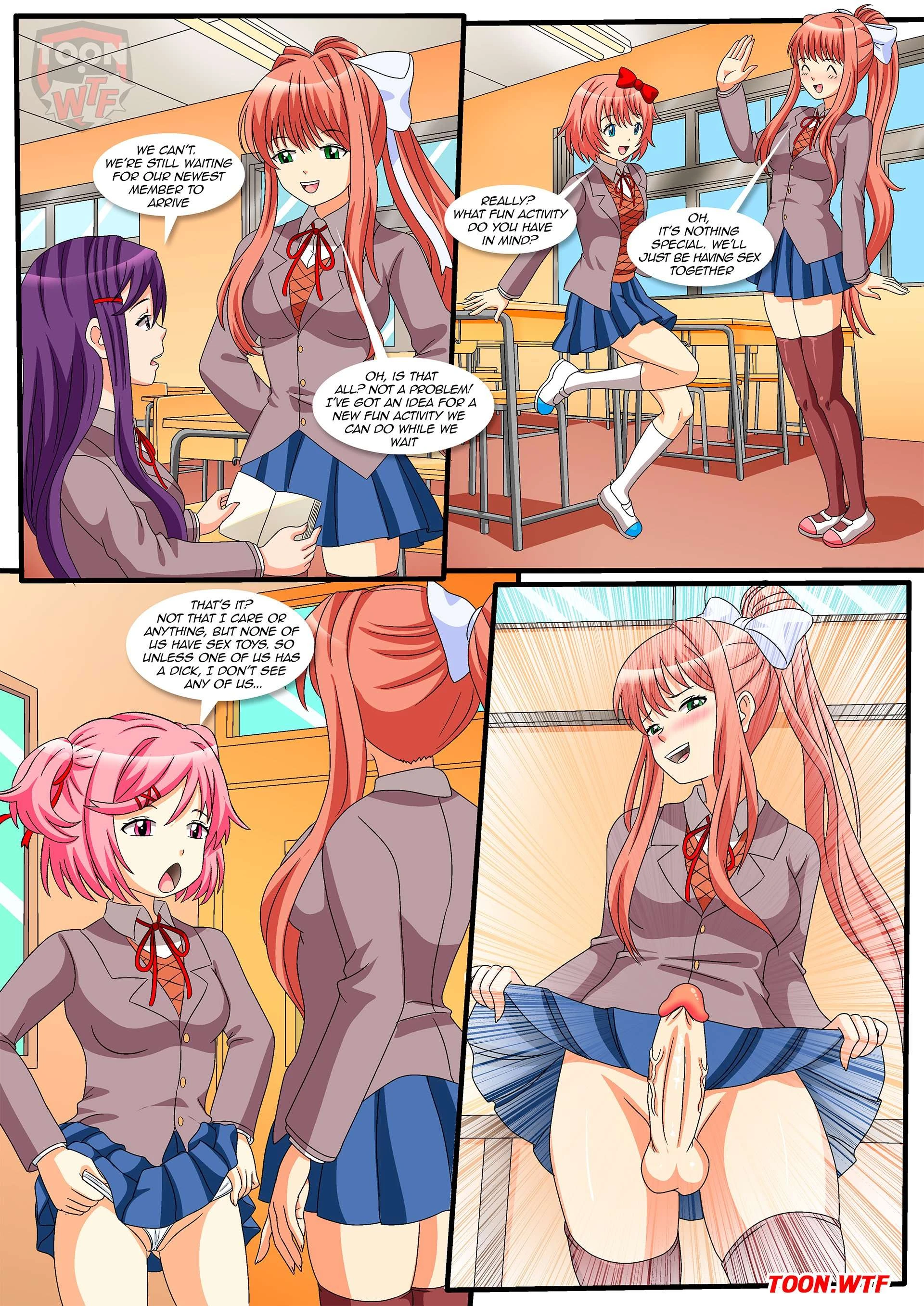 Doki Doki Literature Club [PalComix] - 1 . Doki Doki Literature Club - [PalComix] - Page 3