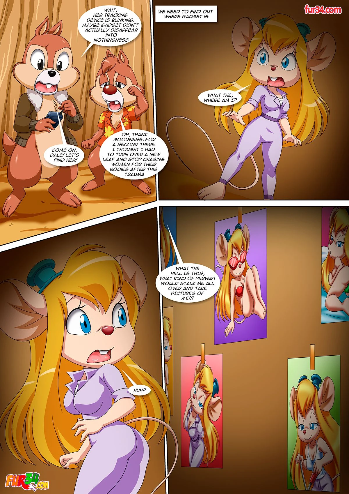 Mouse Slave (Chip ‘n Dale’s Rescue Rangers) [Palcomix] - 1 . Mouse Slave - (Chip 'n Dale's Rescue Rangers) [Palcomix] - Page 5