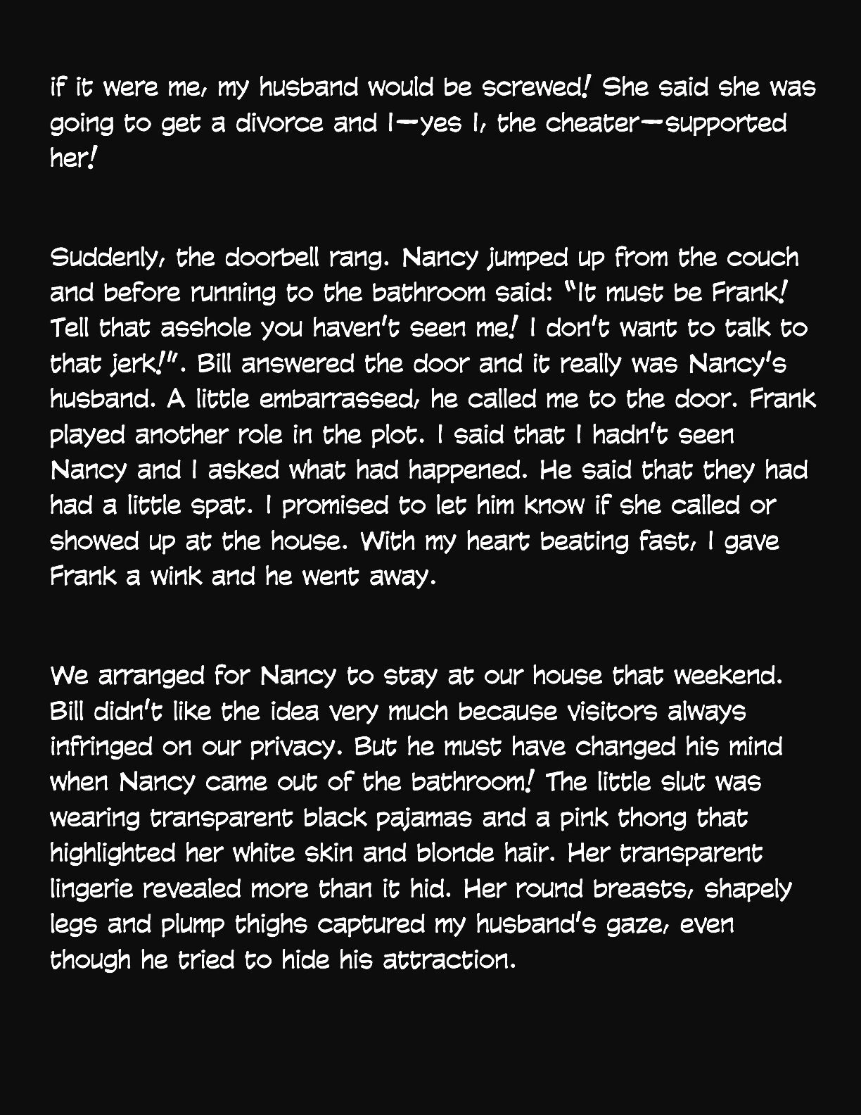 Animated Tales [WC | TF] - I MADE MY HUSBAND FUCK MY FRIEND - Page 3