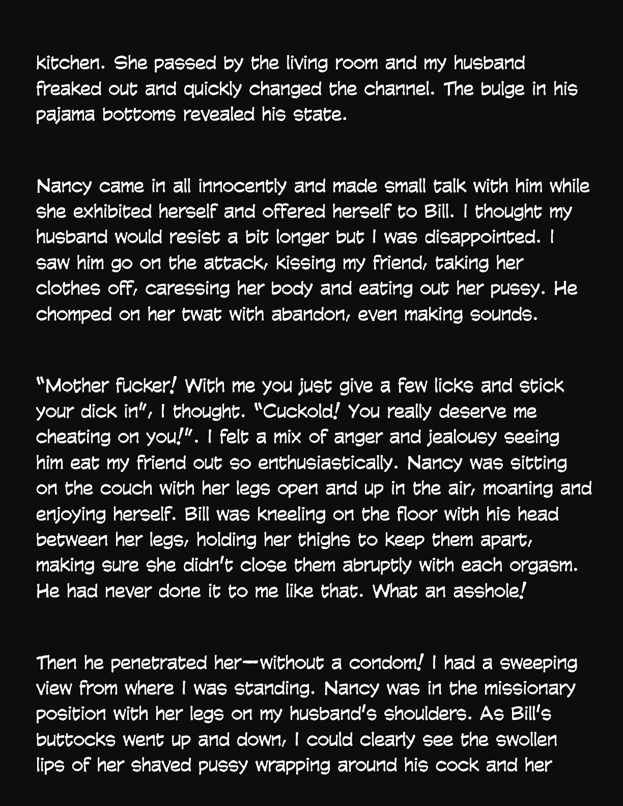 Animated Tales [WC | TF] - I MADE MY HUSBAND FUCK MY FRIEND - Page 5