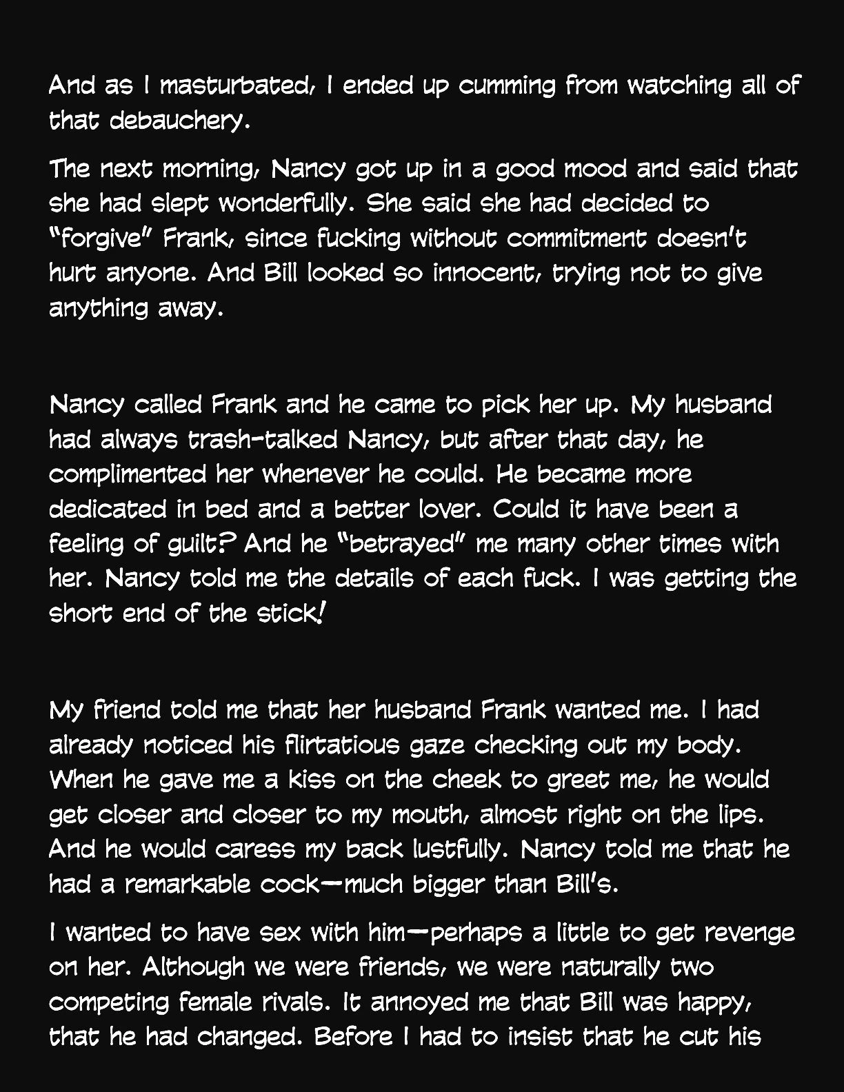 Animated Tales [WC | TF] - I MADE MY HUSBAND FUCK MY FRIEND - Page 8