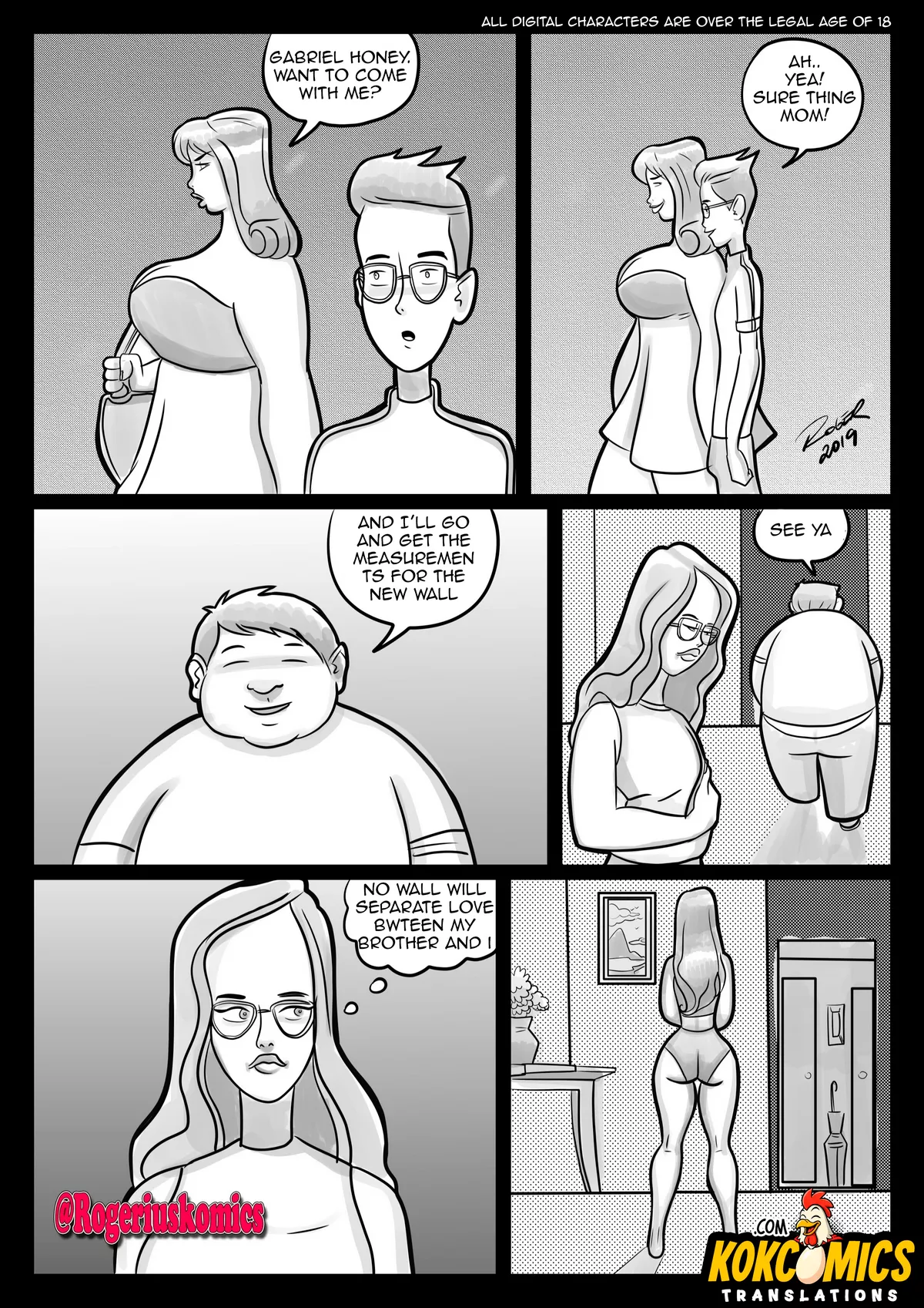 Brother’s Love – Gabriel & Gabriela - Gabriel & Gabriela Brother's Love 4 [Rogerius] - Page 3