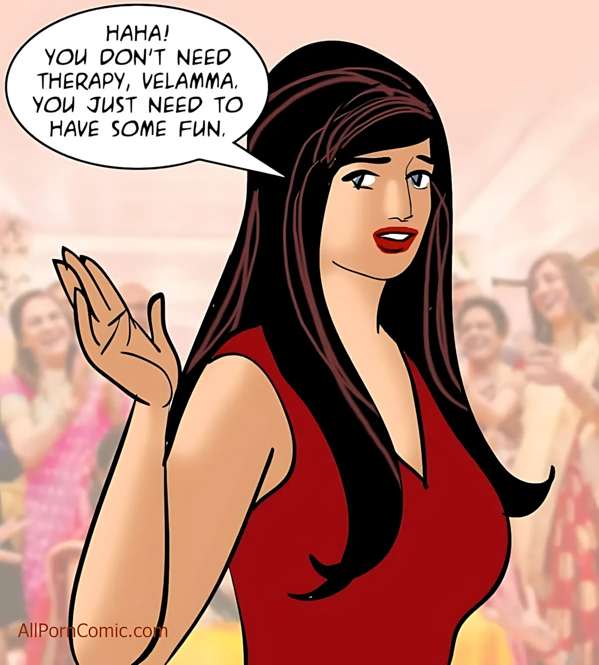 Velamma All Episodes Comics - 96 . Velamma - Episode 96 - That's What Friends Are For - Page 42
