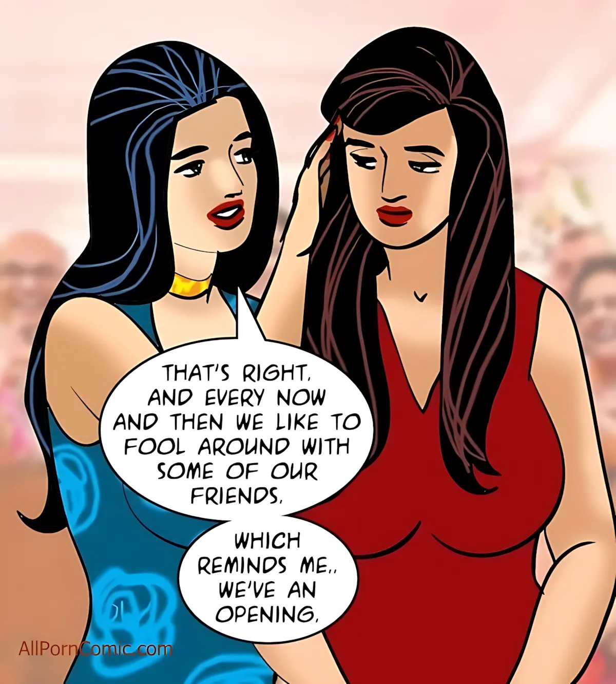 Velamma All Episodes Comics - 96 . Velamma - Episode 96 - That's What Friends Are For - Page 55
