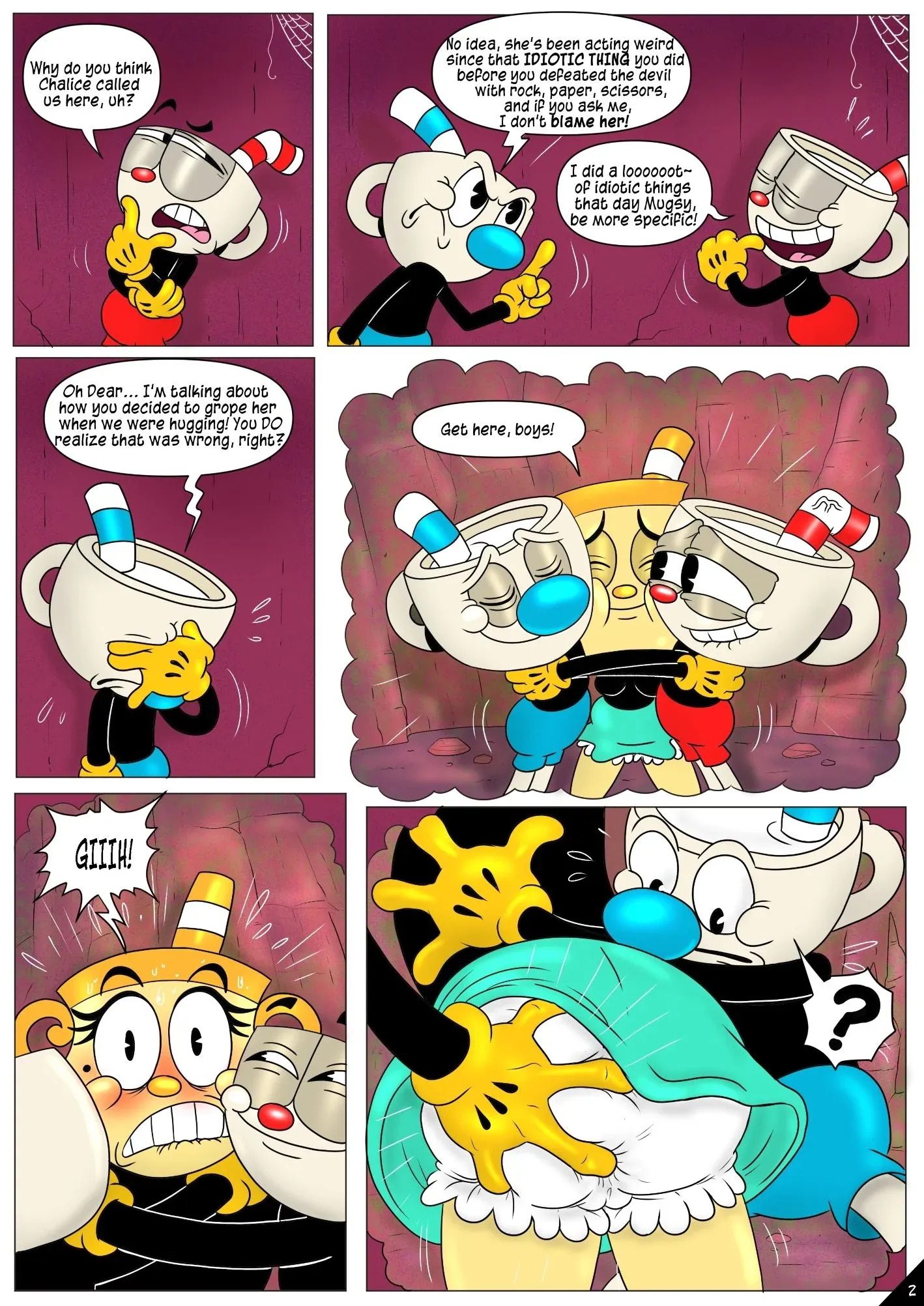Delightfully Sweet Bon Bon [The Cuphead Show!] - 3 . HolyHole - Chapter 3 (The Cuphead Show!) [Macergo] - Page 3