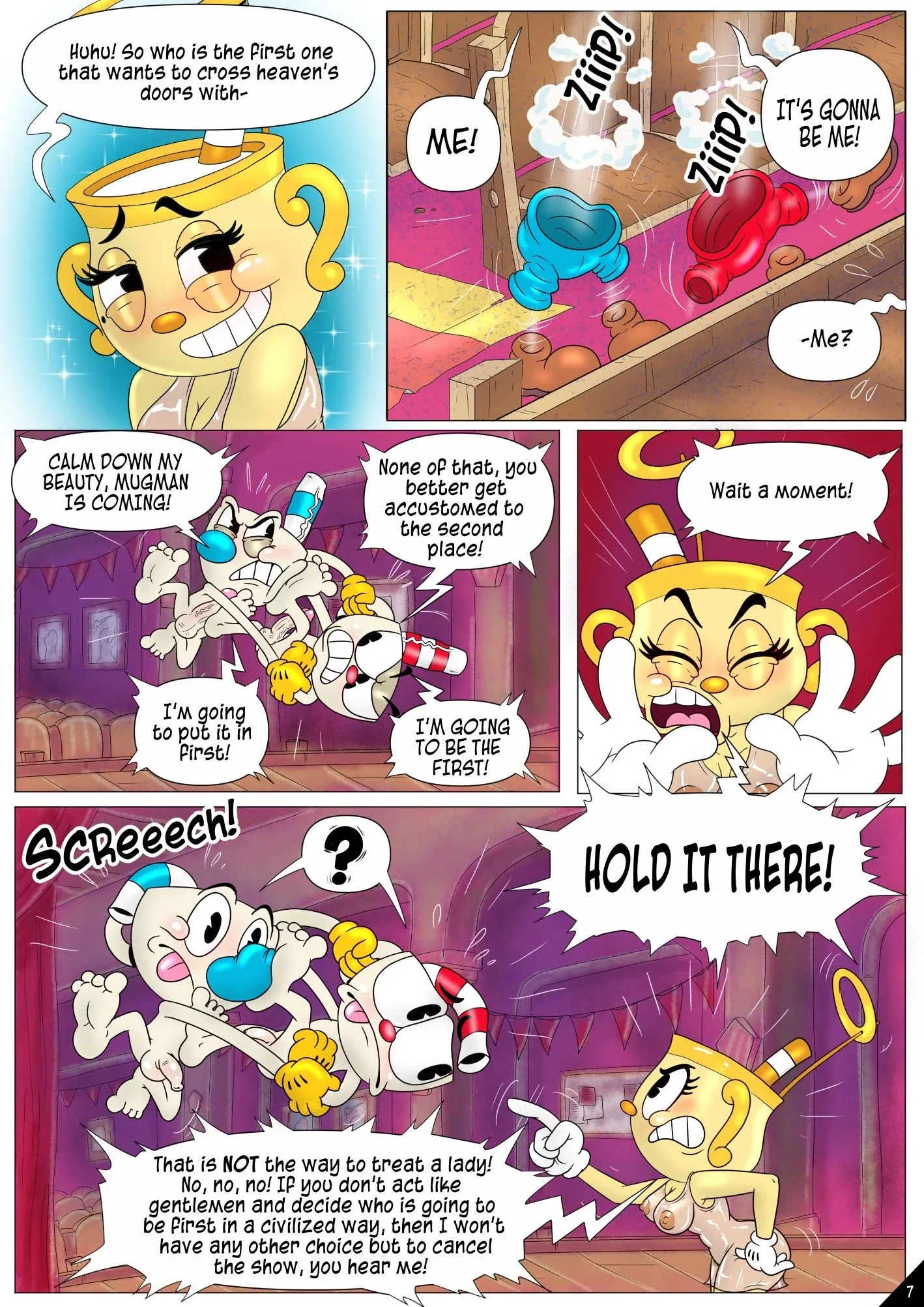 Delightfully Sweet Bon Bon [The Cuphead Show!] - 3 . HolyHole - Chapter 3 (The Cuphead Show!) [Macergo] - Page 8
