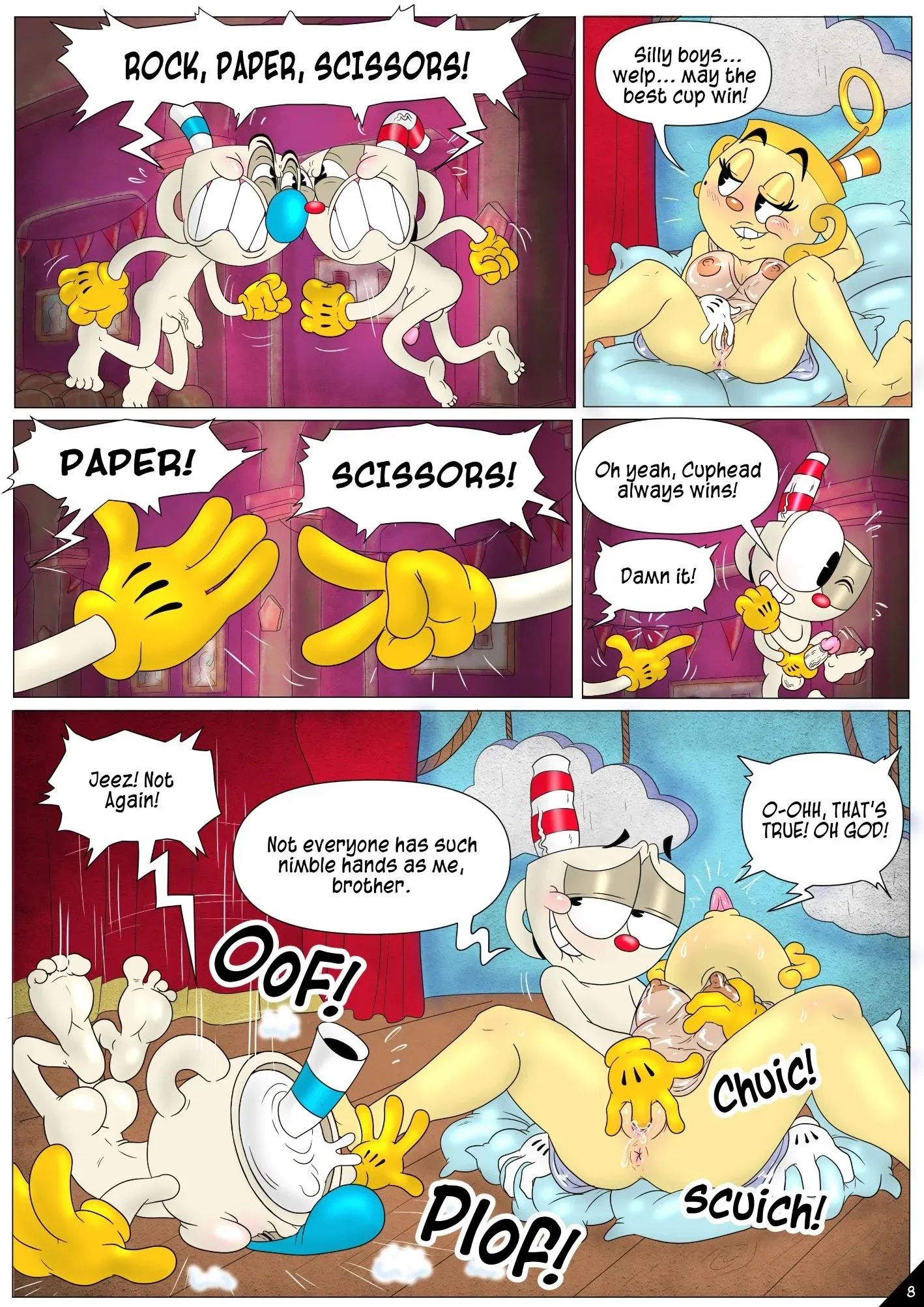 Delightfully Sweet Bon Bon [The Cuphead Show!] - 3 . HolyHole - Chapter 3 (The Cuphead Show!) [Macergo] - Page 9