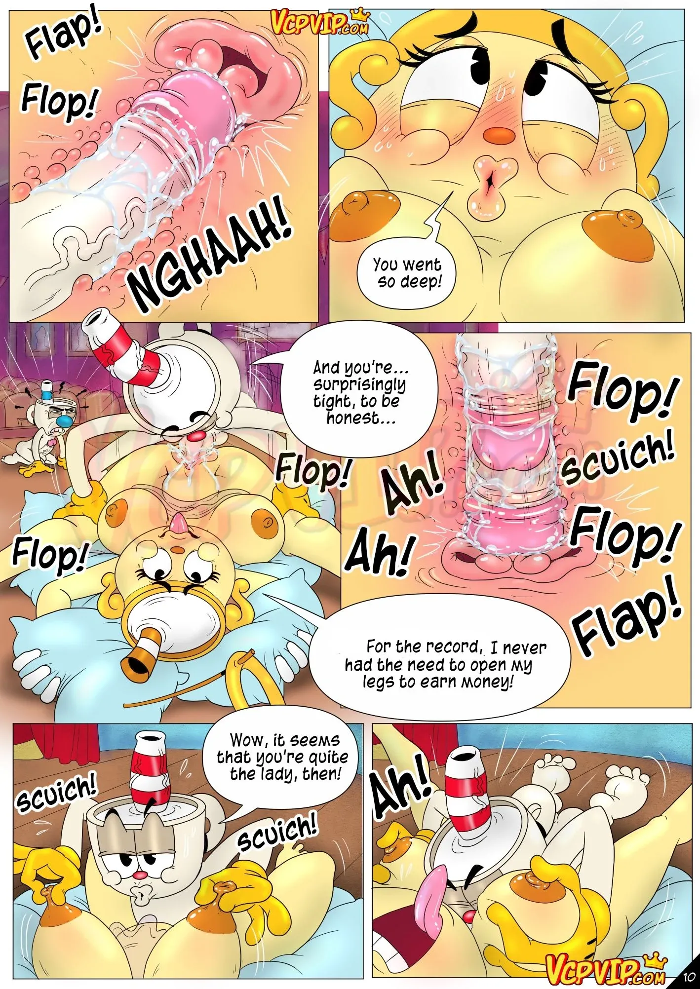 Delightfully Sweet Bon Bon [The Cuphead Show!] - 3 . HolyHole - Chapter 3 (The Cuphead Show!) [Macergo] - Page 11