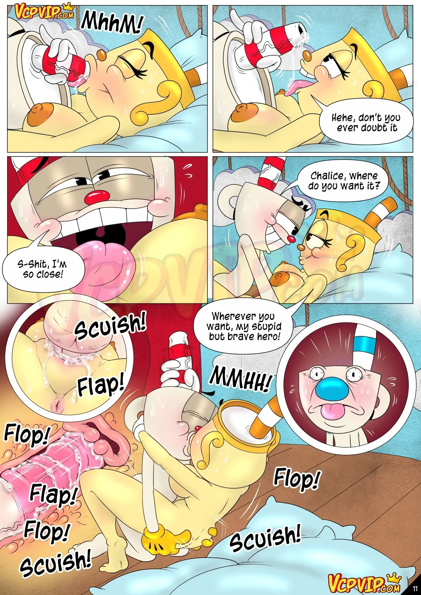 Delightfully Sweet Bon Bon [The Cuphead Show!] - 3 . HolyHole - Chapter 3 (The Cuphead Show!) [Macergo] - Page 12