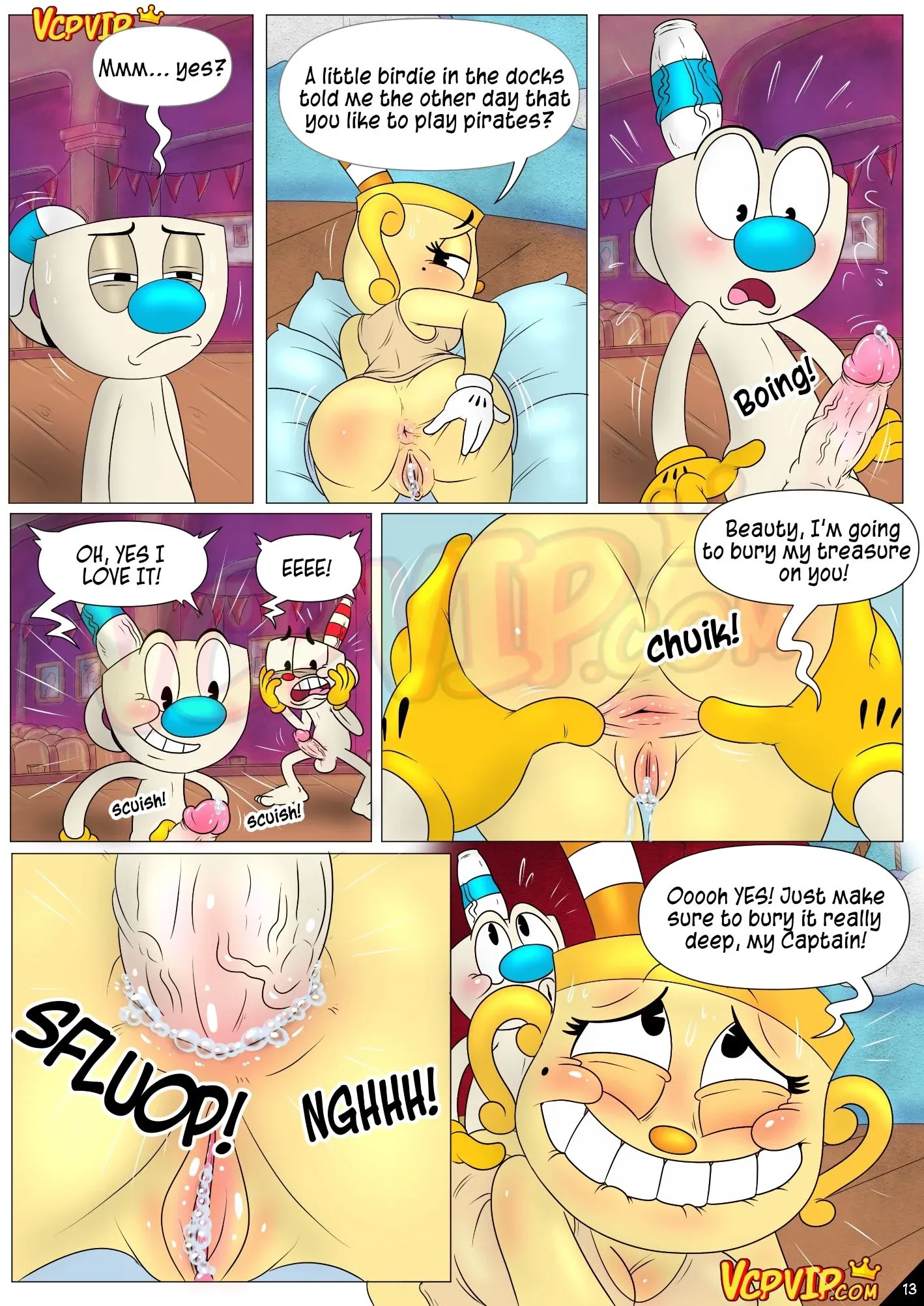 Delightfully Sweet Bon Bon [The Cuphead Show!] - 3 . HolyHole - Chapter 3 (The Cuphead Show!) [Macergo] - Page 14
