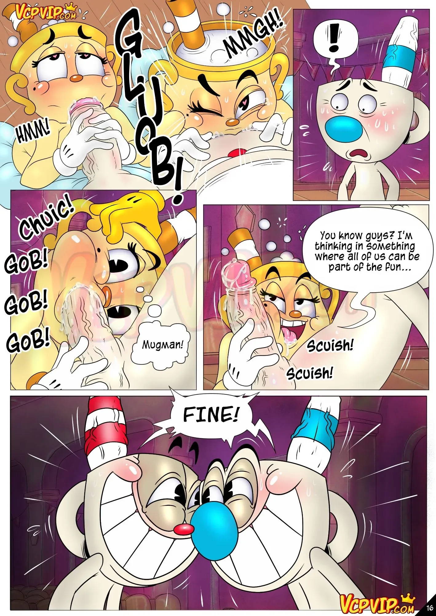 Delightfully Sweet Bon Bon [The Cuphead Show!] - 3 . HolyHole - Chapter 3 (The Cuphead Show!) [Macergo] - Page 17