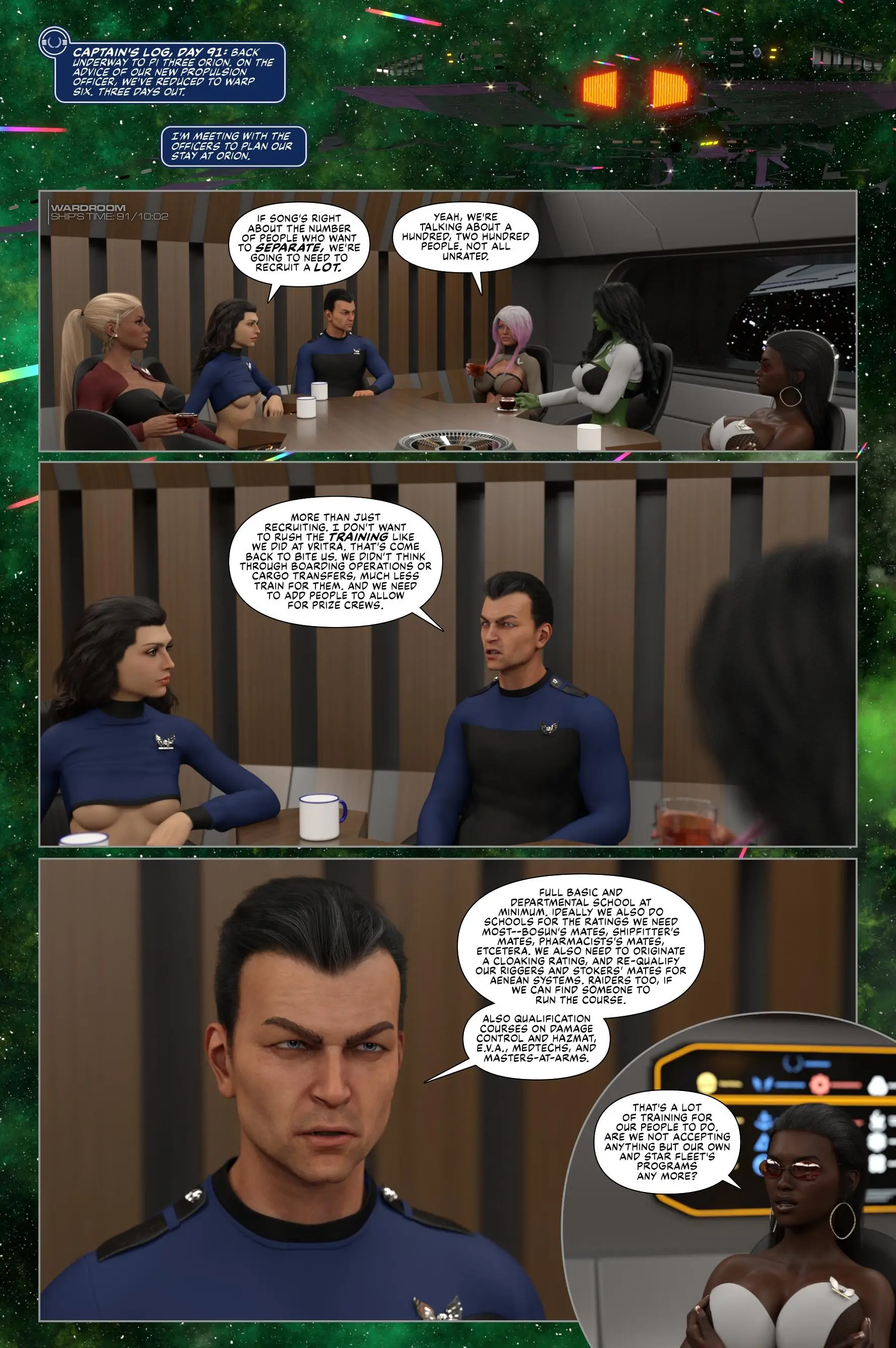 Pirates Of The Coal Sack [DangerousLines] - 36. Pirates Of The Coal Sack - Chapter 36 - Page 24