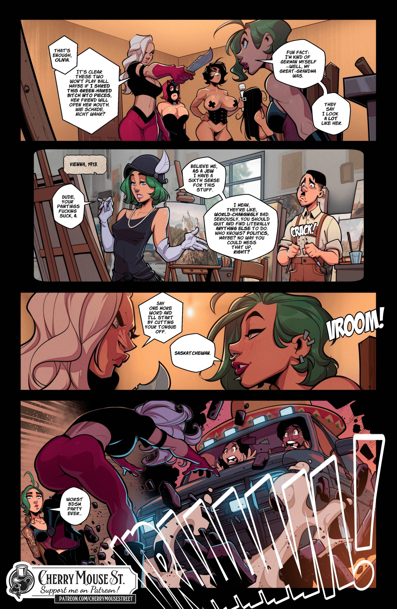Trish and Amber: The Mexican [Cherry Mouse Street] - Trish and Amber: The Mexican - Page 28