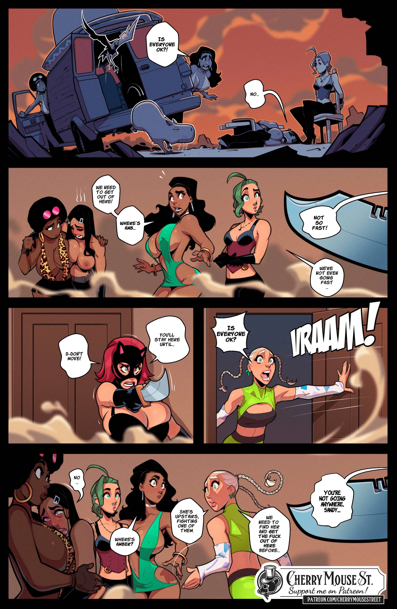 Trish and Amber: The Mexican [Cherry Mouse Street] - Trish and Amber: The Mexican - Page 29