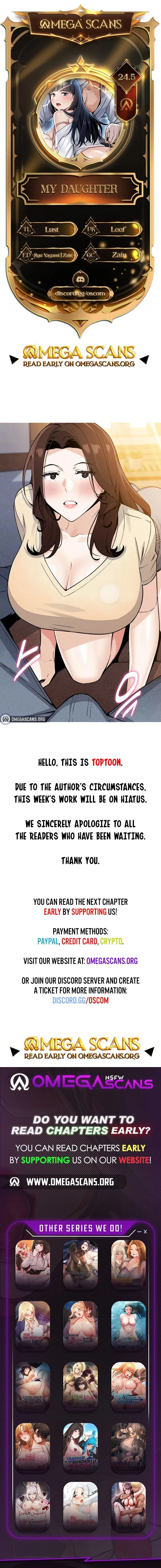 My Daughter Manhwa [Paper] - Chapter 24.5 - Page 1