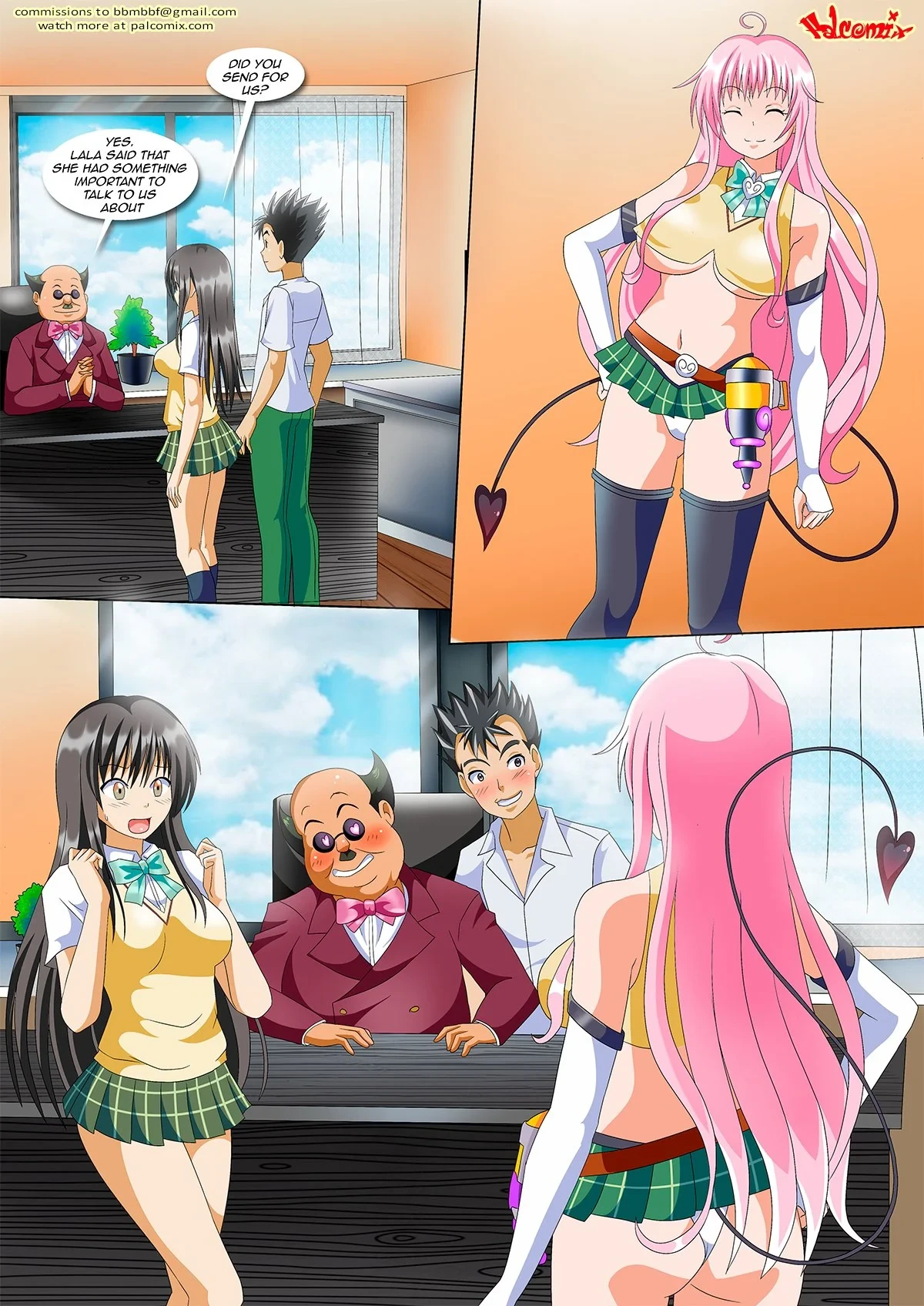Ray Gun Of Lust (To Love-Ru) [Palcomix] - 1 . Ray Gun Of Lust - (To Love-Ru) [Palcomix] - Page 7