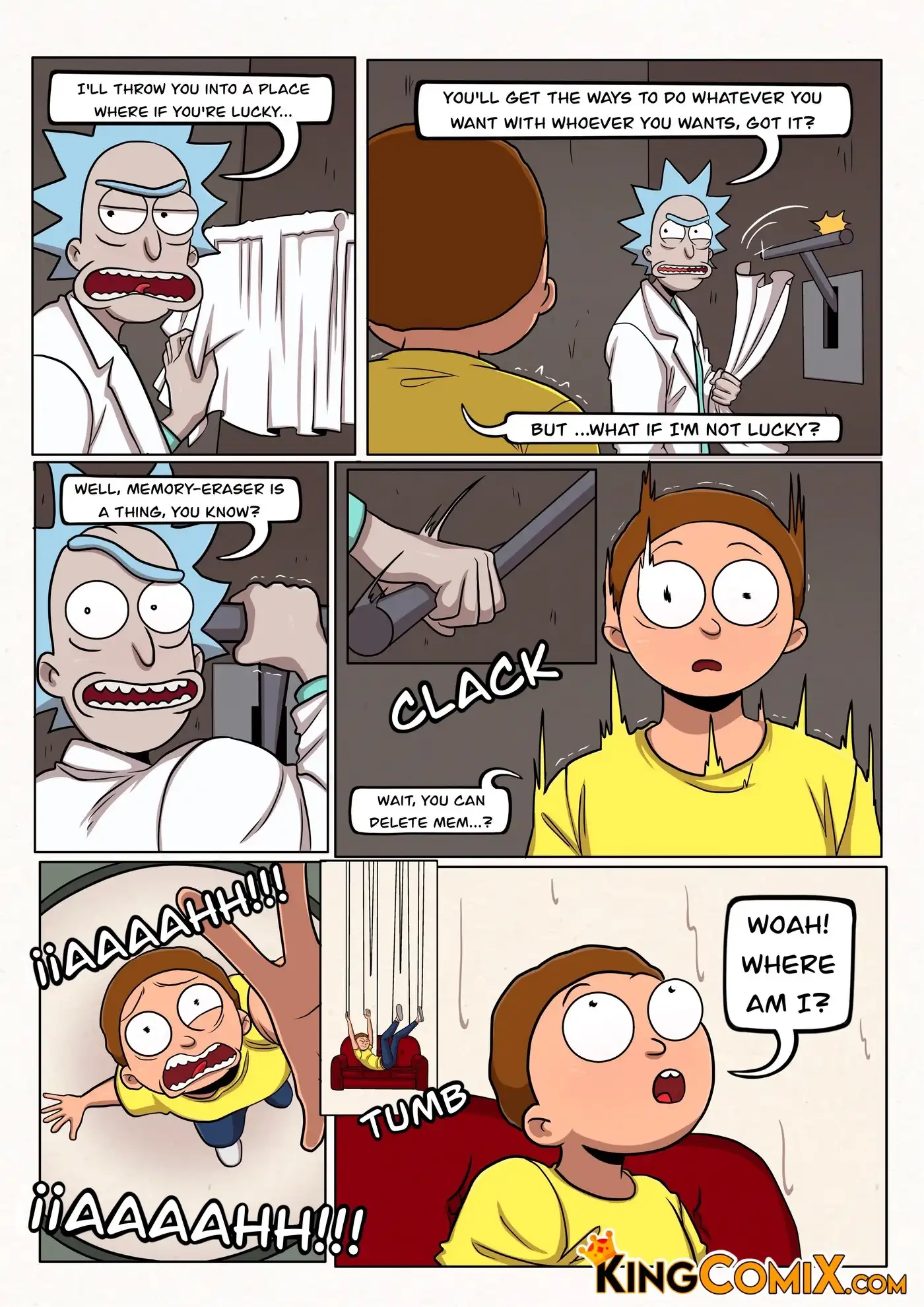 Rick and Morty Another Morty Sex Comic [Kingcomix] - Rick and Morty Another Morty Sex Comic - Page 5
