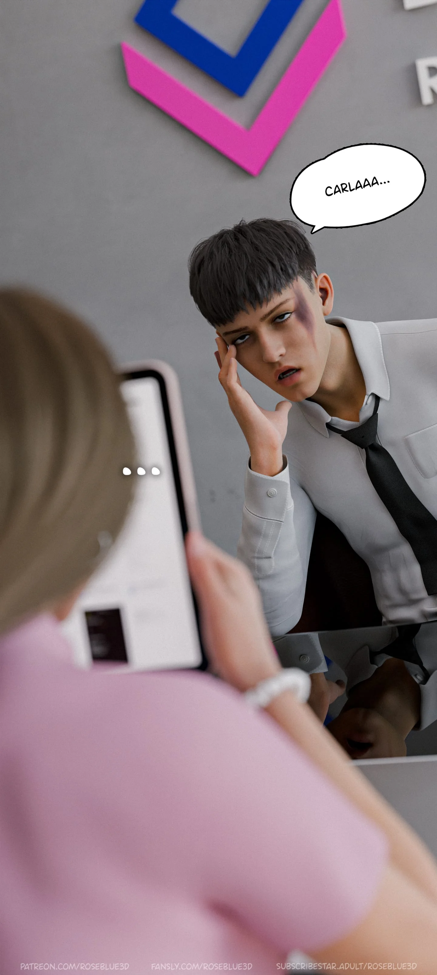 Dismissed [Rose Blue 3D] - 5 . Dismissed - Ch.5 - Page 23