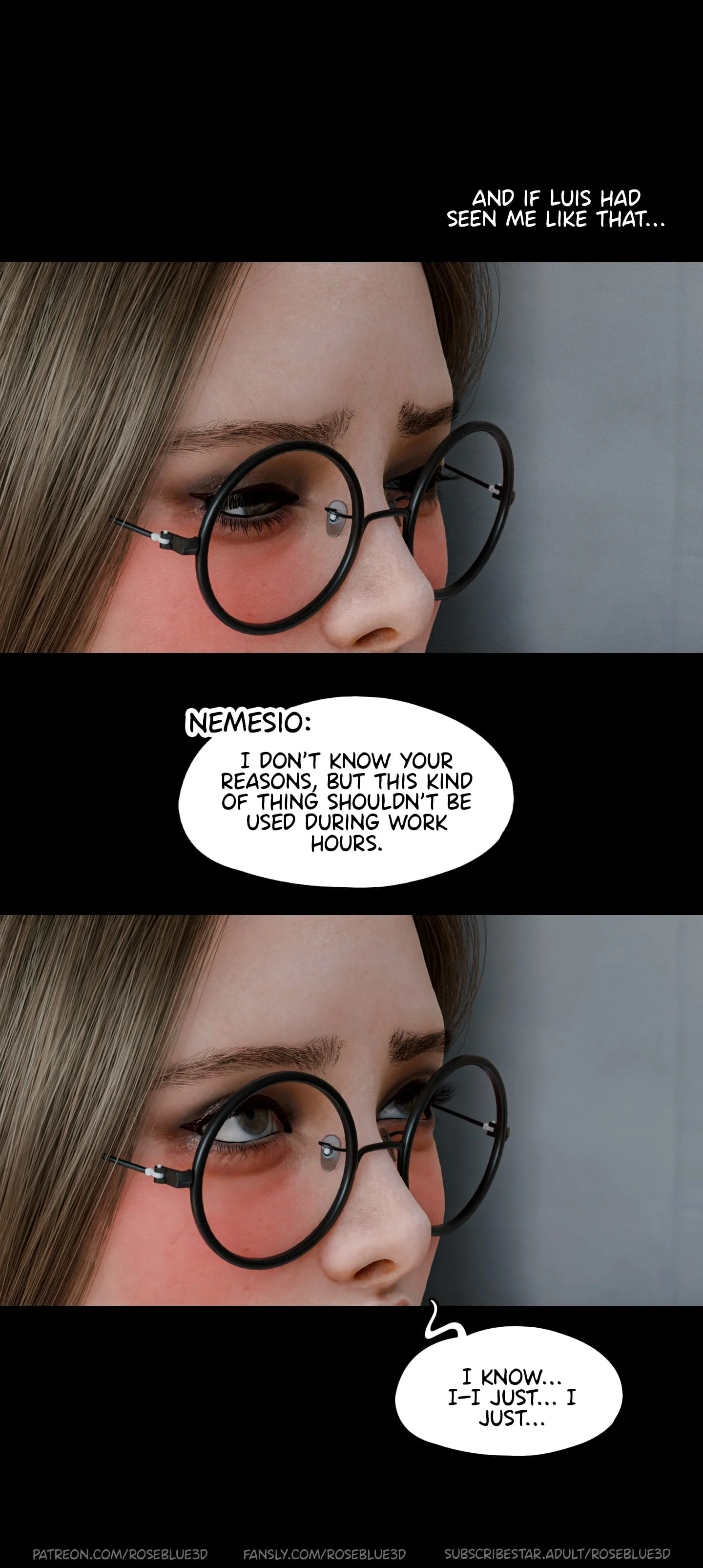 Dismissed [Rose Blue 3D] - 5 . Dismissed - Ch.5 - Page 37