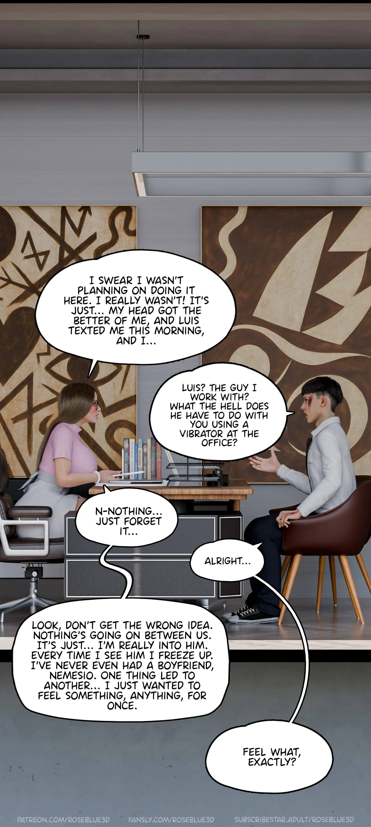 Dismissed [Rose Blue 3D] - 5 . Dismissed - Ch.5 - Page 39