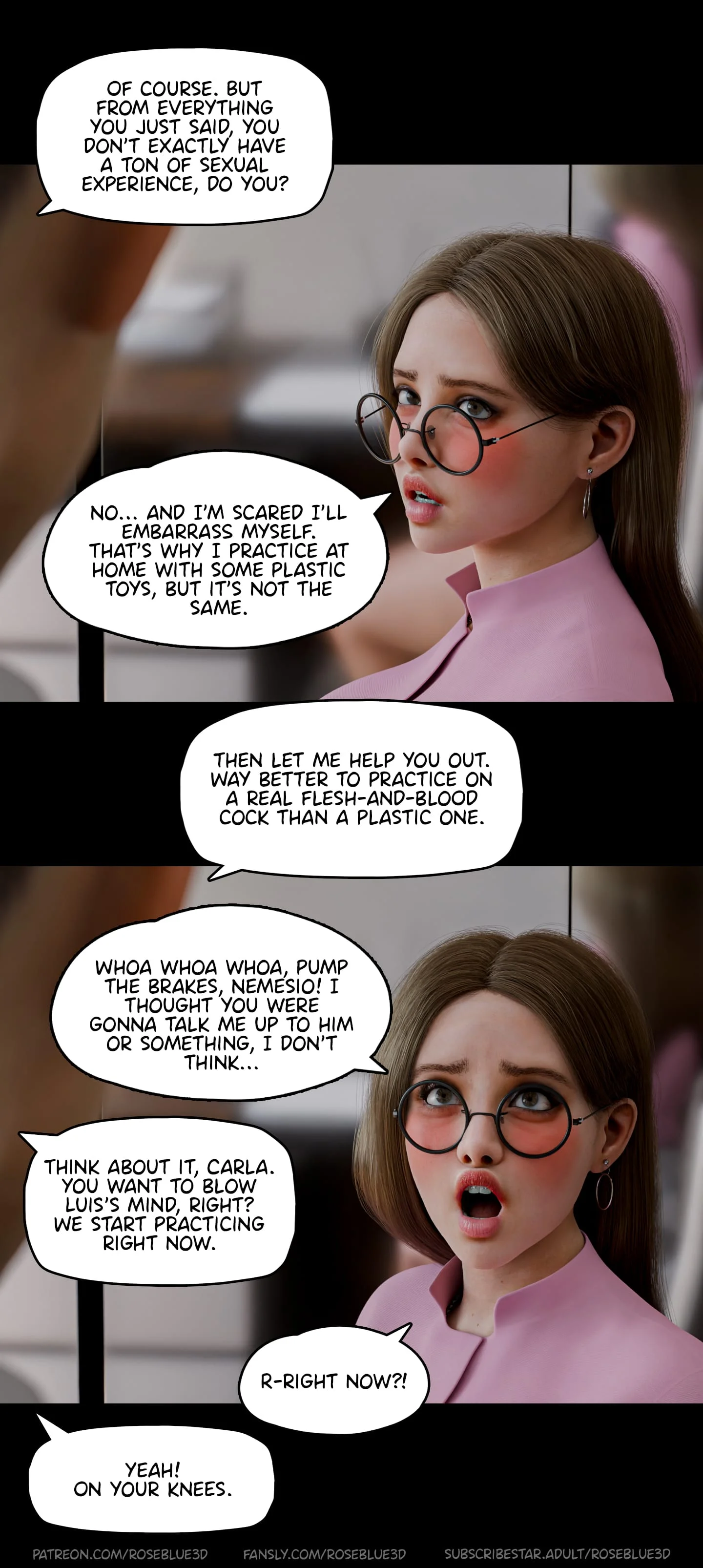 Dismissed [Rose Blue 3D] - 5 . Dismissed - Ch.5 - Page 45