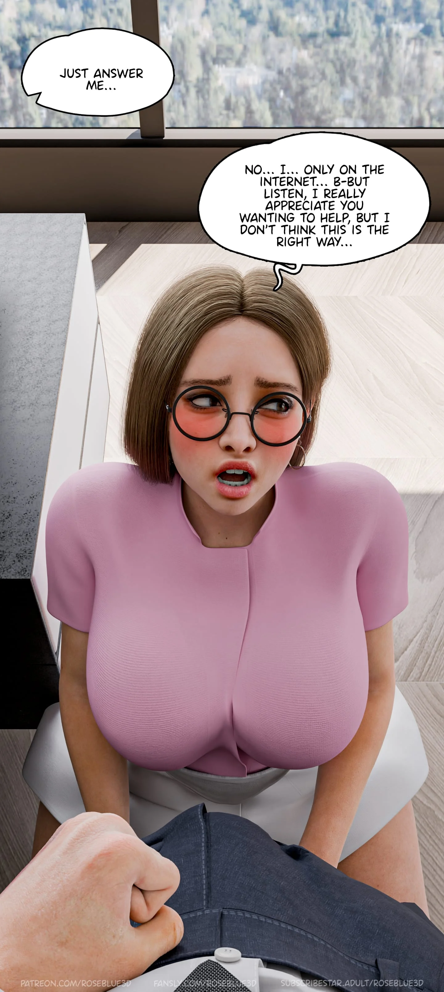 Dismissed [Rose Blue 3D] - 5 . Dismissed - Ch.5 - Page 47