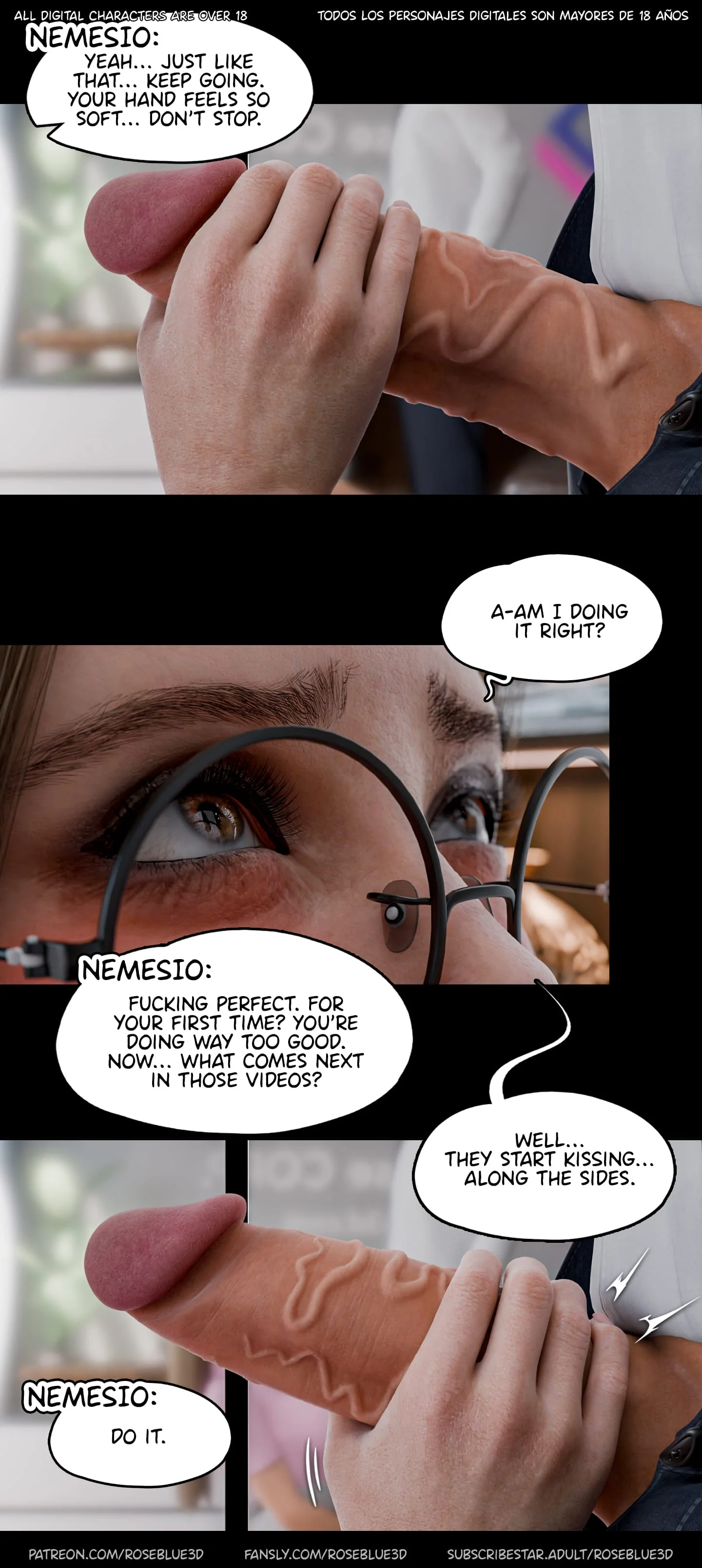 Dismissed [Rose Blue 3D] - 5 . Dismissed - Ch.5 - Page 55