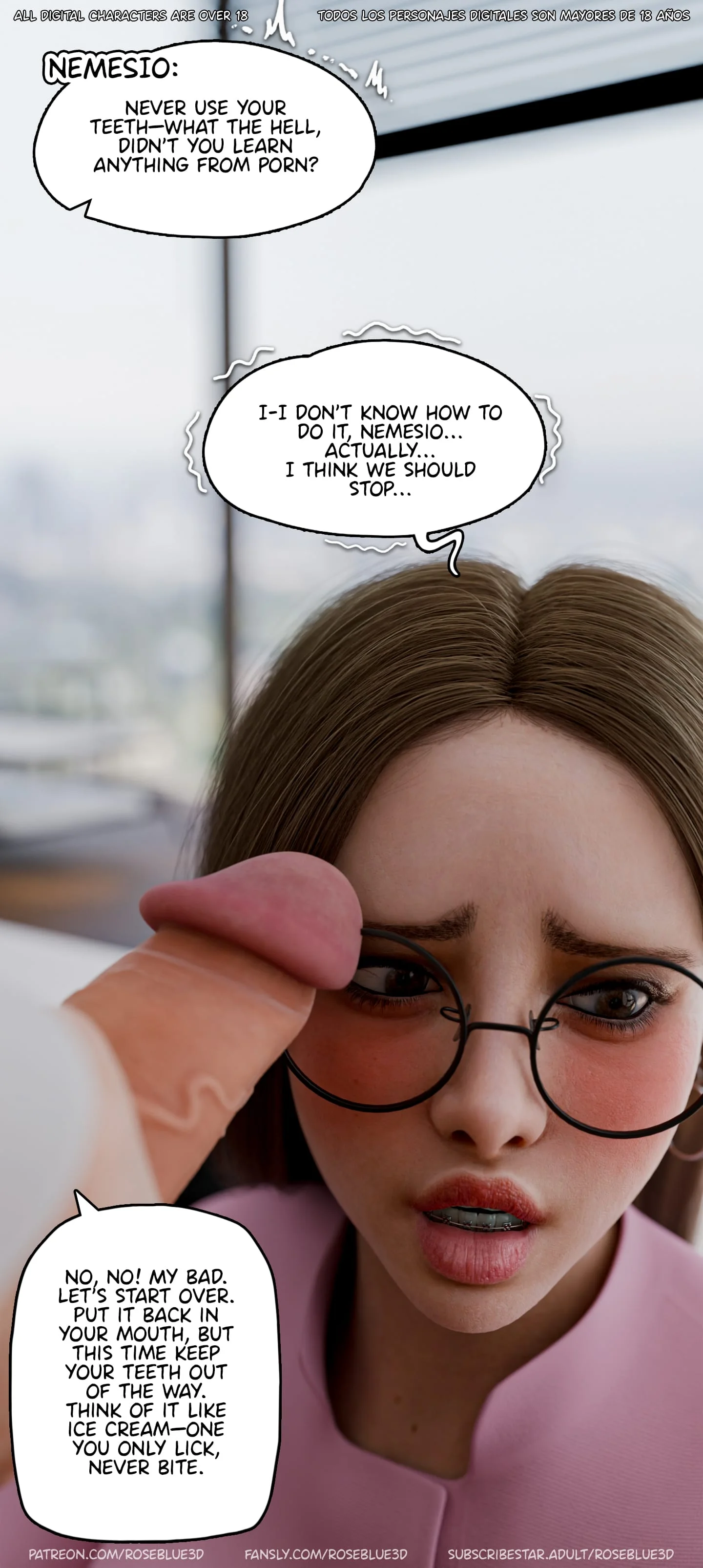 Dismissed [Rose Blue 3D] - 5 . Dismissed - Ch.5 - Page 64
