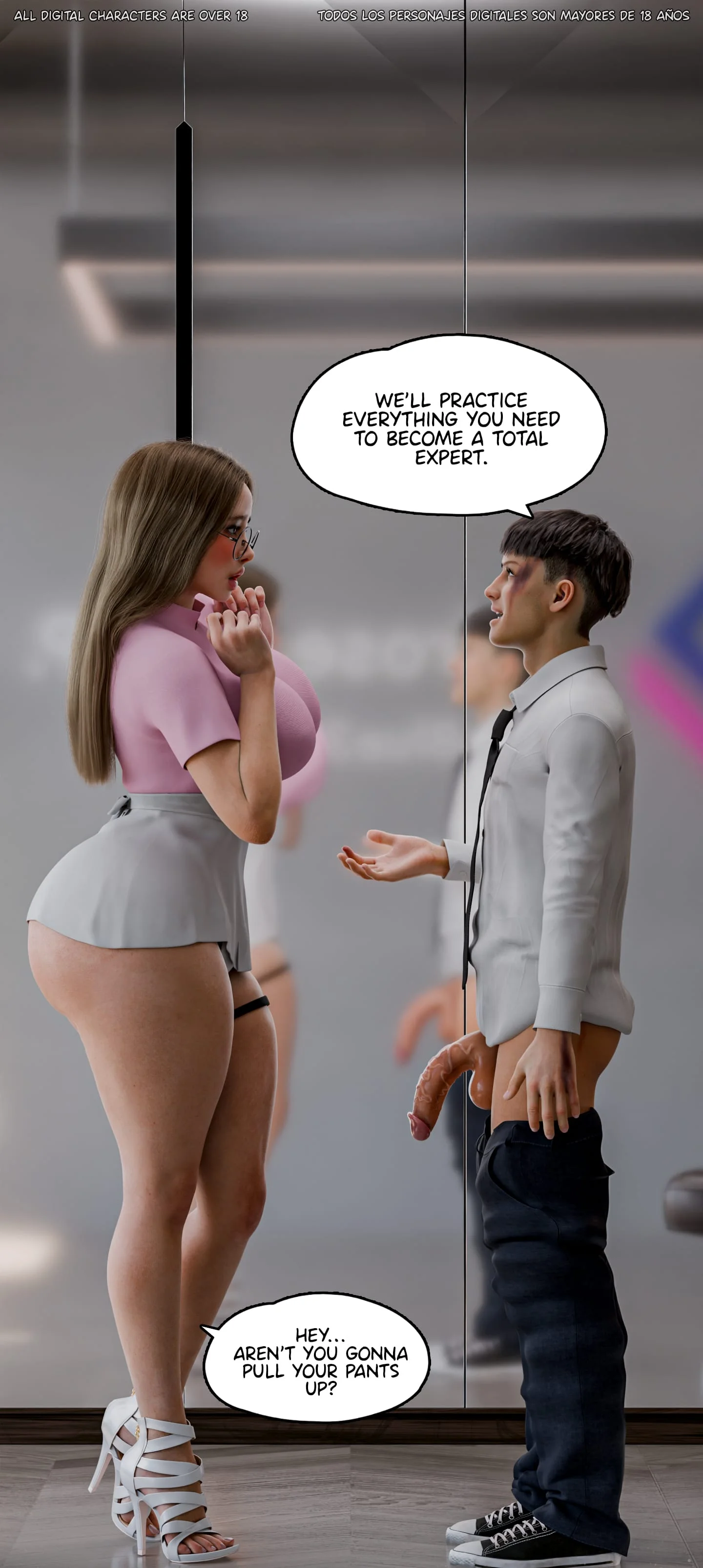 Dismissed [Rose Blue 3D] - 5 . Dismissed - Ch.5 - Page 91