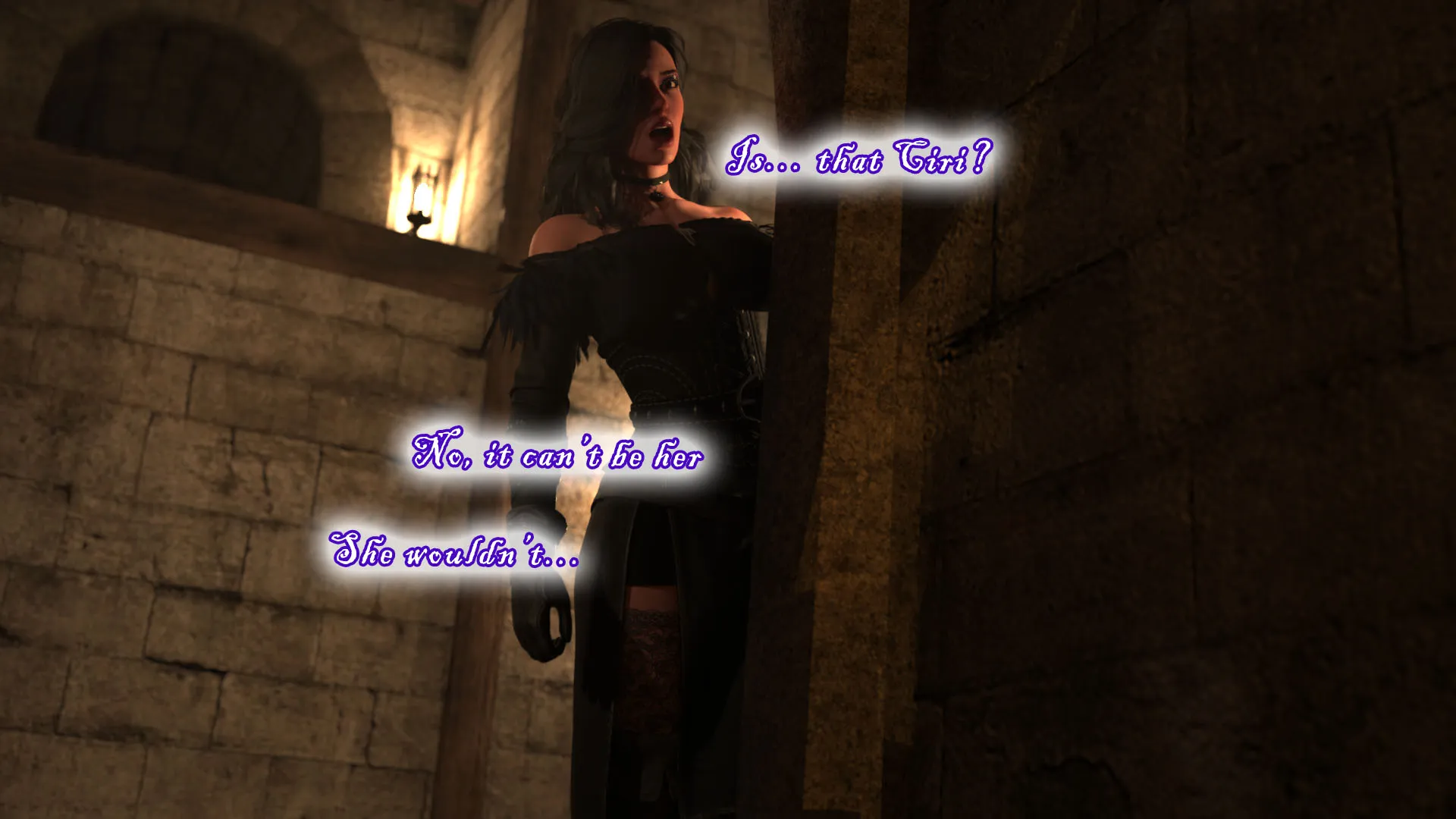 Geralt’s Transformation into Yennefer [Scyxar Studios] - 4 . Geralt’s Transformation into Yennefer - Chapter 4 - Page 6