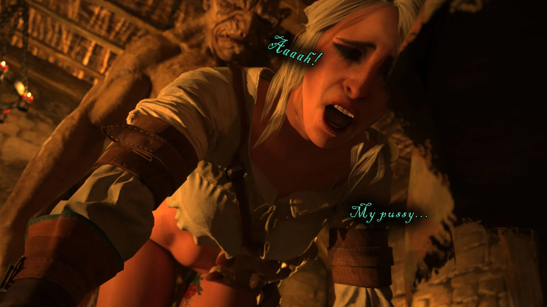 Geralt’s Transformation into Yennefer [Scyxar Studios] - 4 . Geralt’s Transformation into Yennefer - Chapter 4 - Page 17