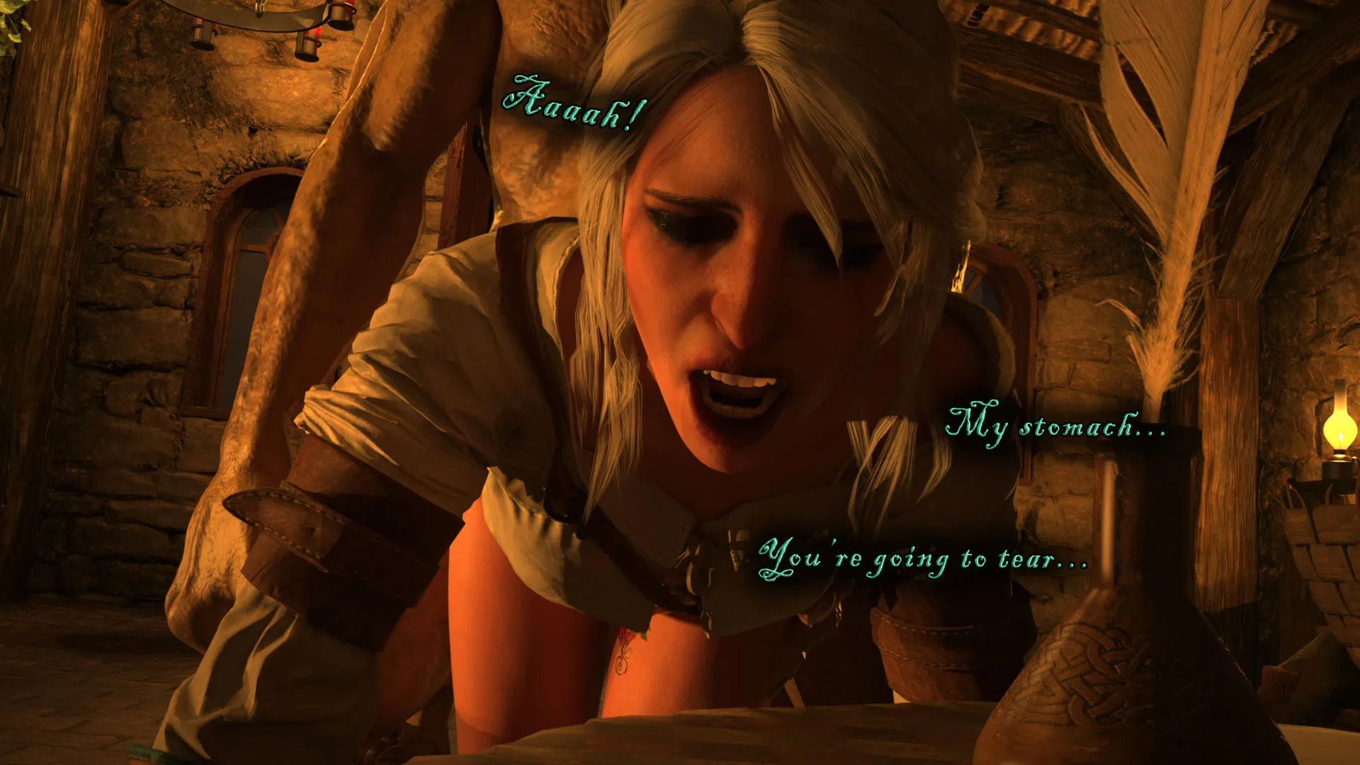Geralt’s Transformation into Yennefer [Scyxar Studios] - 4 . Geralt’s Transformation into Yennefer - Chapter 4 - Page 21