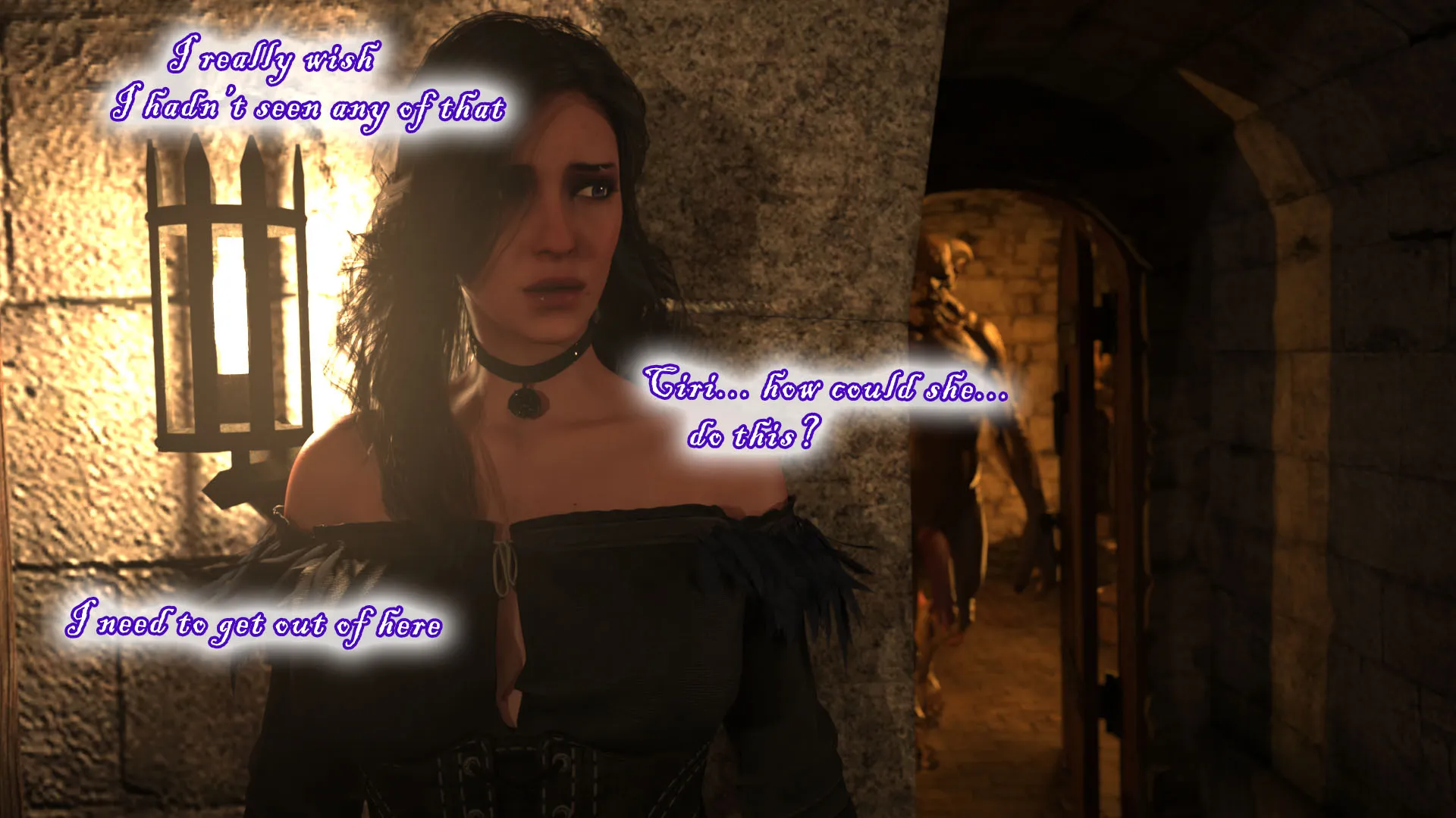 Geralt’s Transformation into Yennefer [Scyxar Studios] - 4 . Geralt’s Transformation into Yennefer - Chapter 4 - Page 33