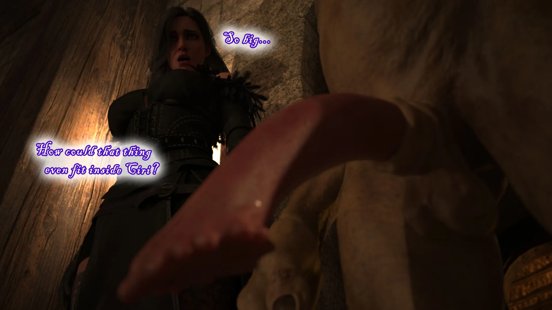 Geralt’s Transformation into Yennefer [Scyxar Studios] - 4 . Geralt’s Transformation into Yennefer - Chapter 4 - Page 36