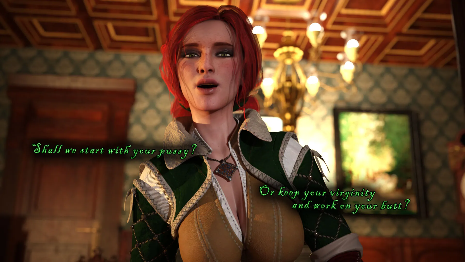 Geralt’s Transformation into Yennefer [Scyxar Studios] - 4 . Geralt’s Transformation into Yennefer - Chapter 4 - Page 51