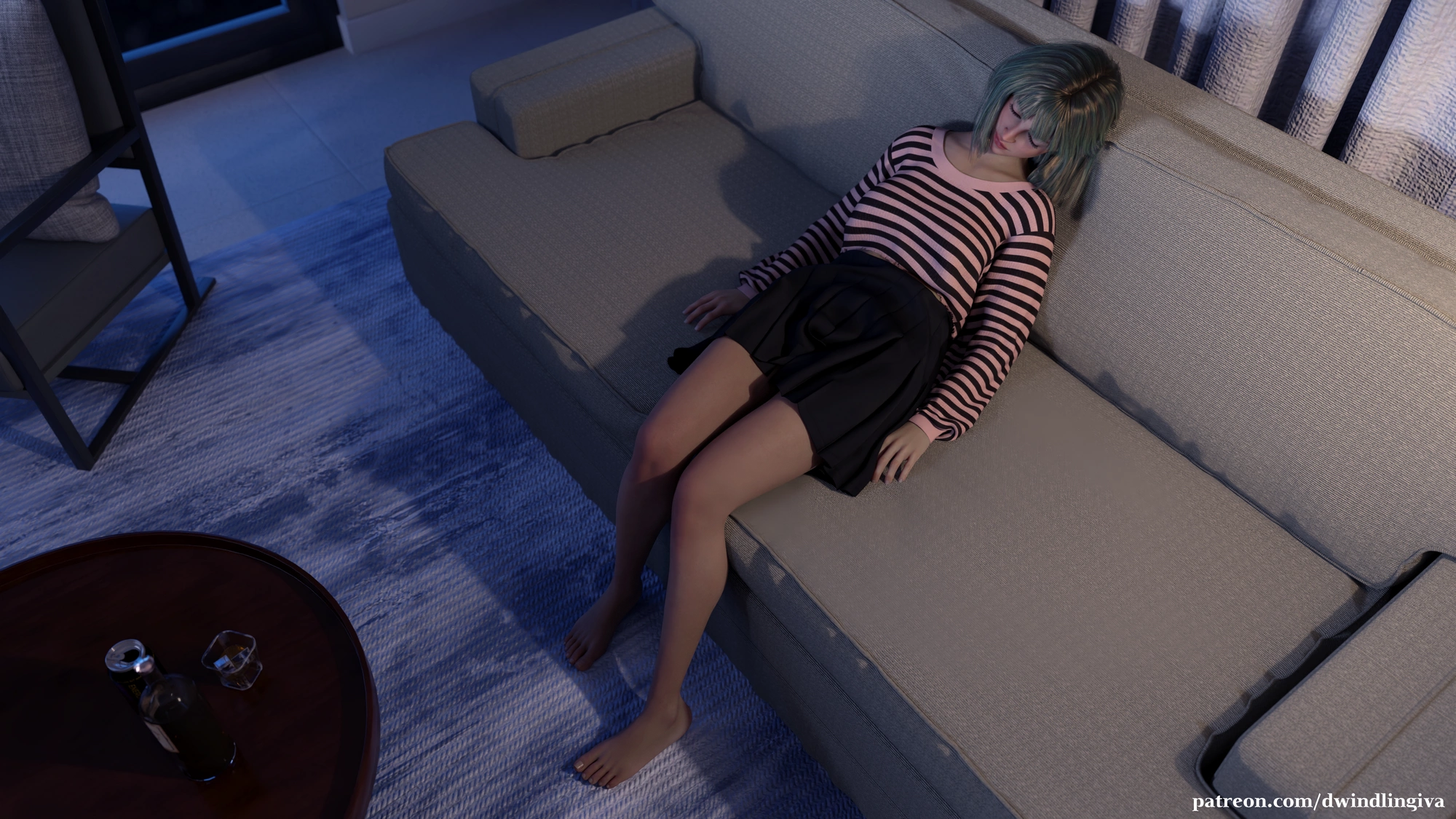 Sleeping on the Job [Dwindling-Iva] - Sleeping on the Job - Page 19