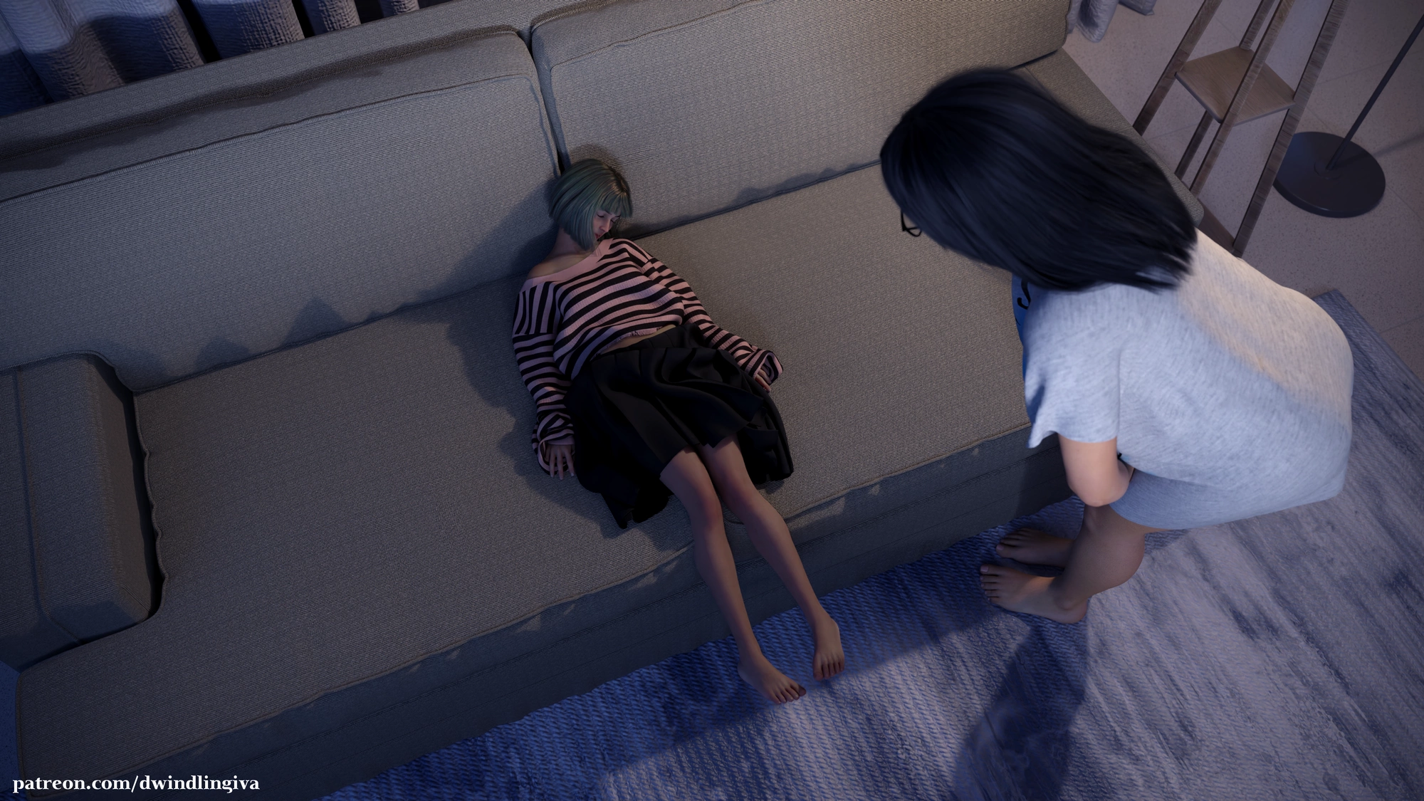 Sleeping on the Job [Dwindling-Iva] - Sleeping on the Job - Page 34